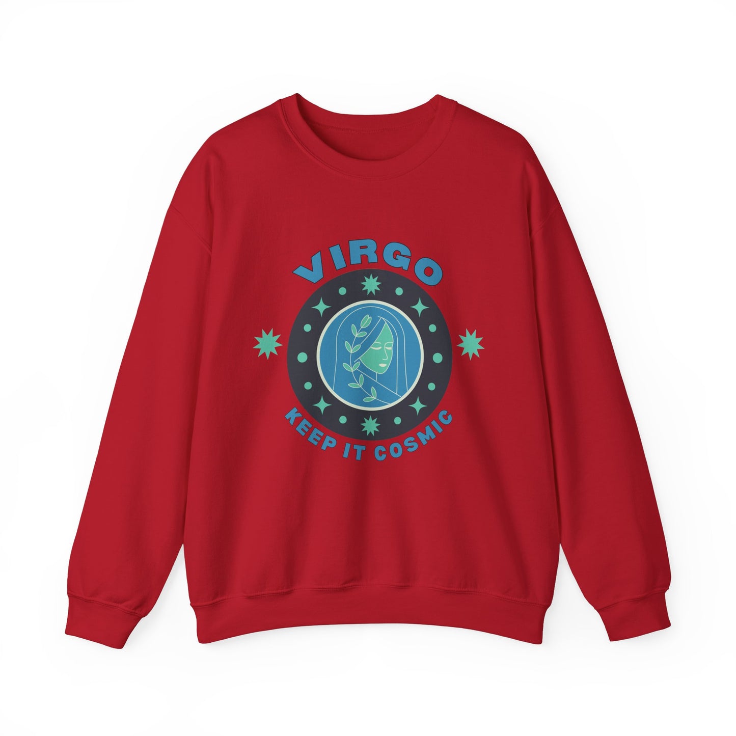 Keep It Cosmic - Retro Star Sign Astro Sweatshirt | Virgo