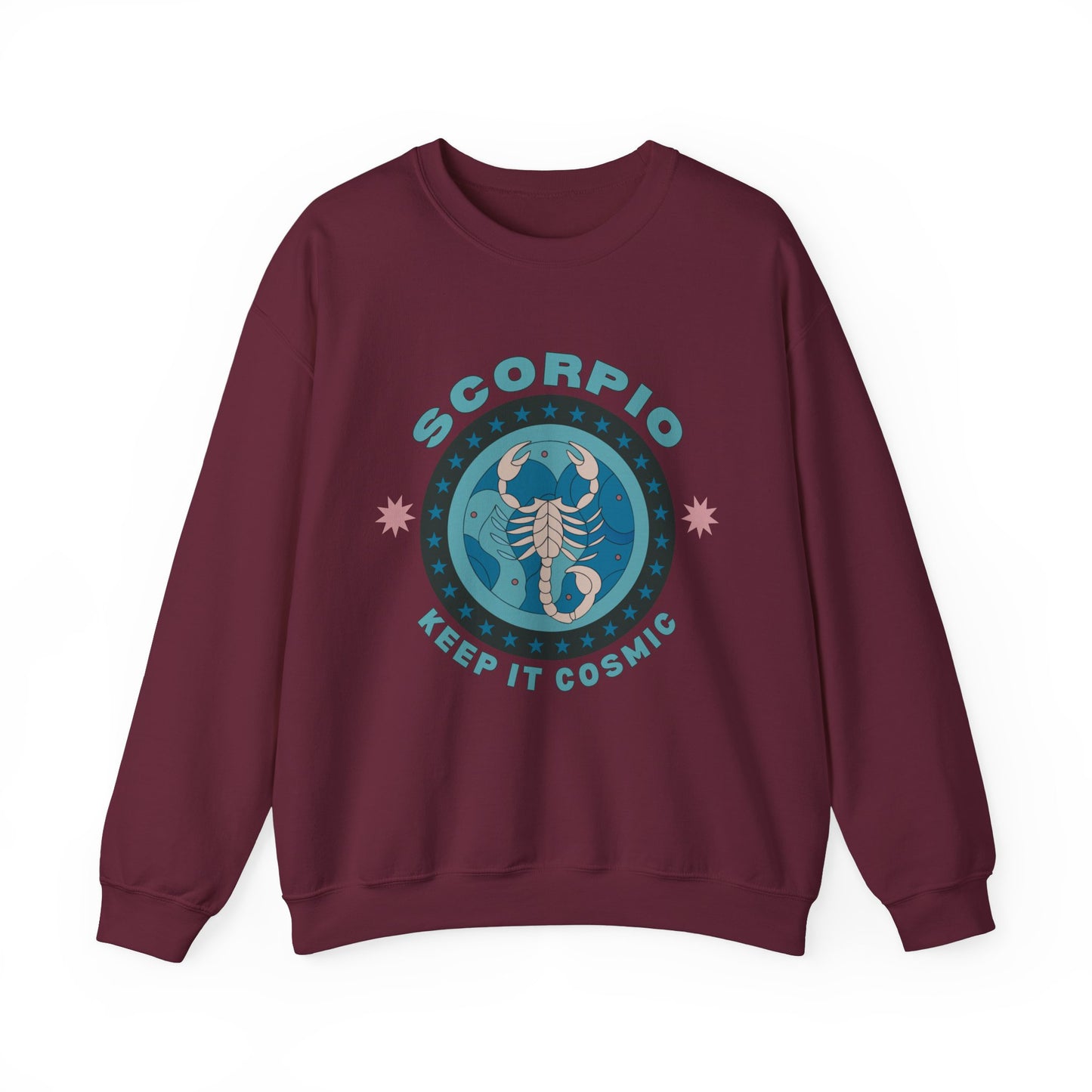 Keep It Cosmic - Retro Star Sign Astro Sweatshirt | Scorpio