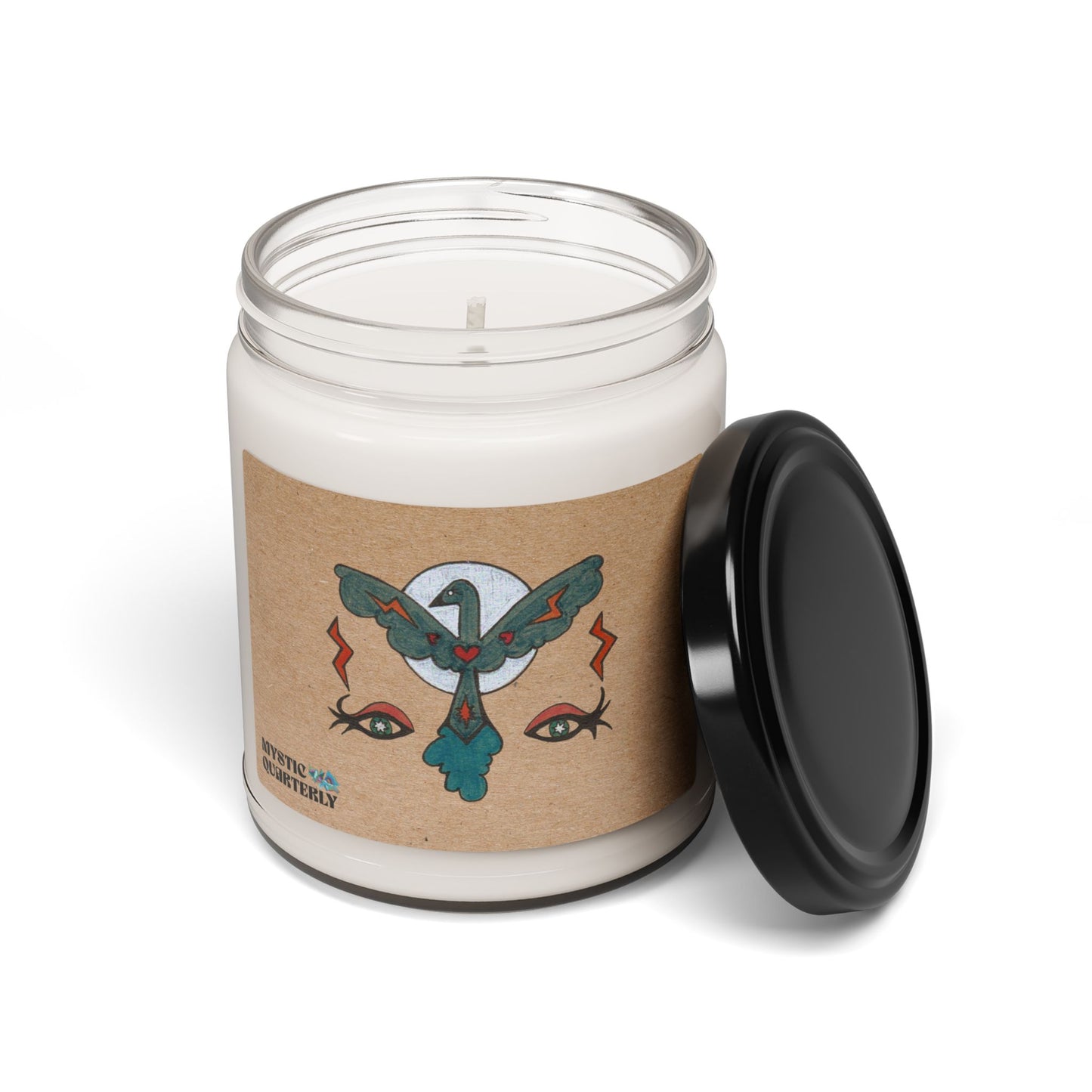 Feel to See Ritual Candle – Cosmic Lunar Symbolic Art