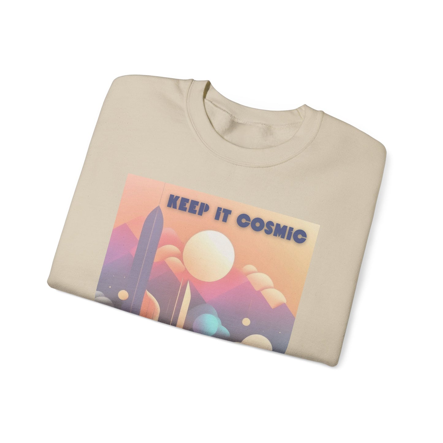 Pastel Cosmos Celestial Aesthetic Sweatshirt – Keep It Cosmic Crewneck