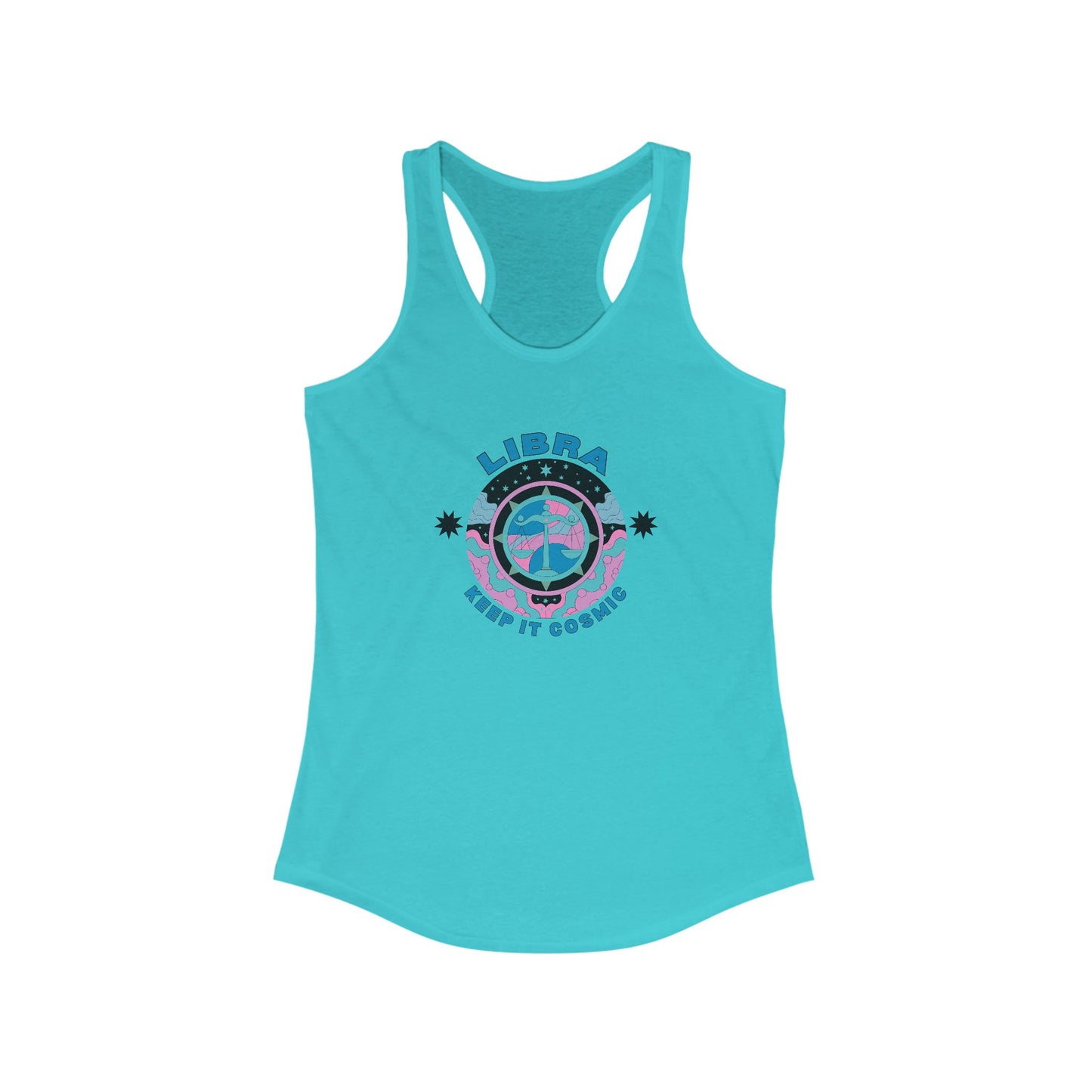 Keep it Cosmic Libra Retro Astrology Tank