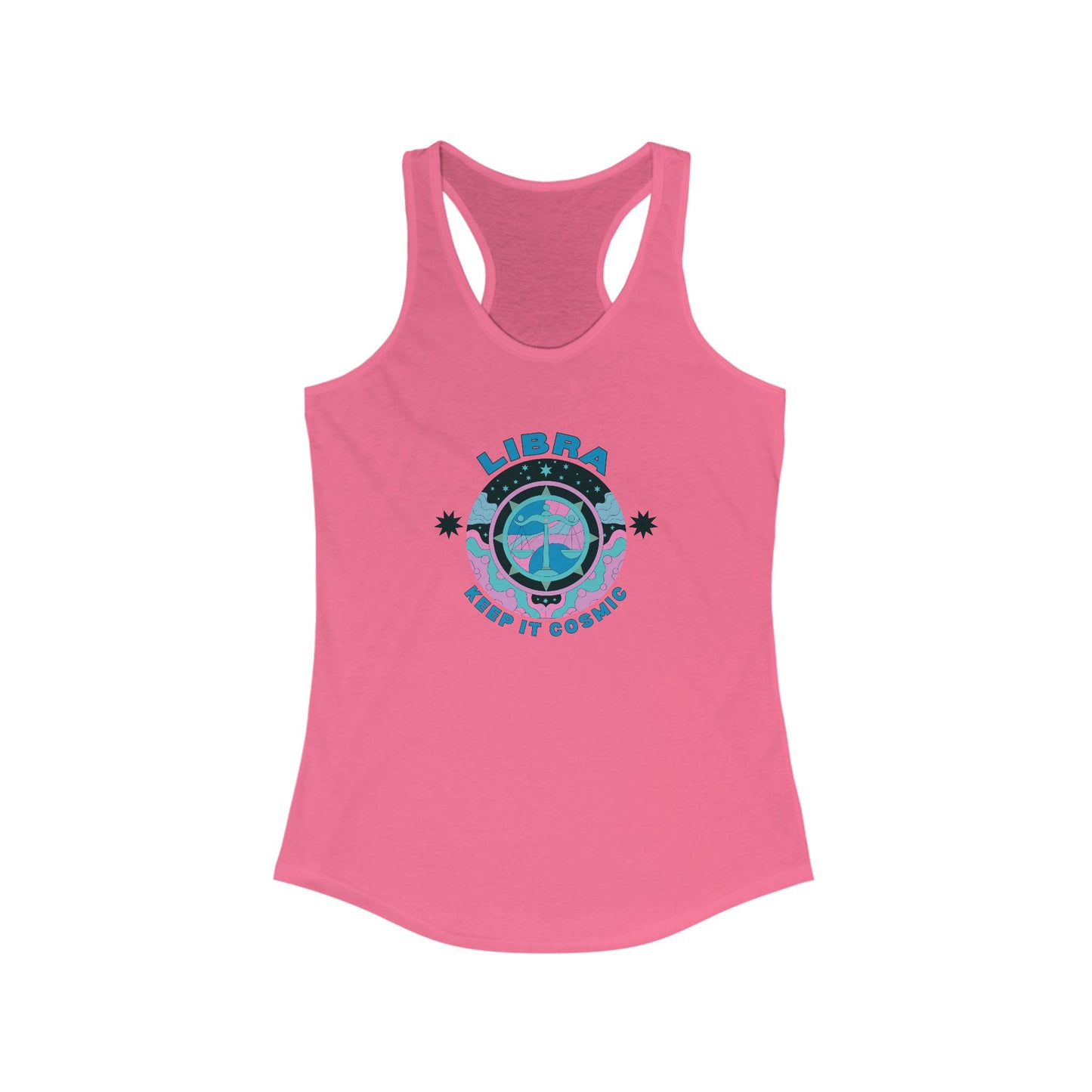 Keep it Cosmic Libra Retro Astrology Tank