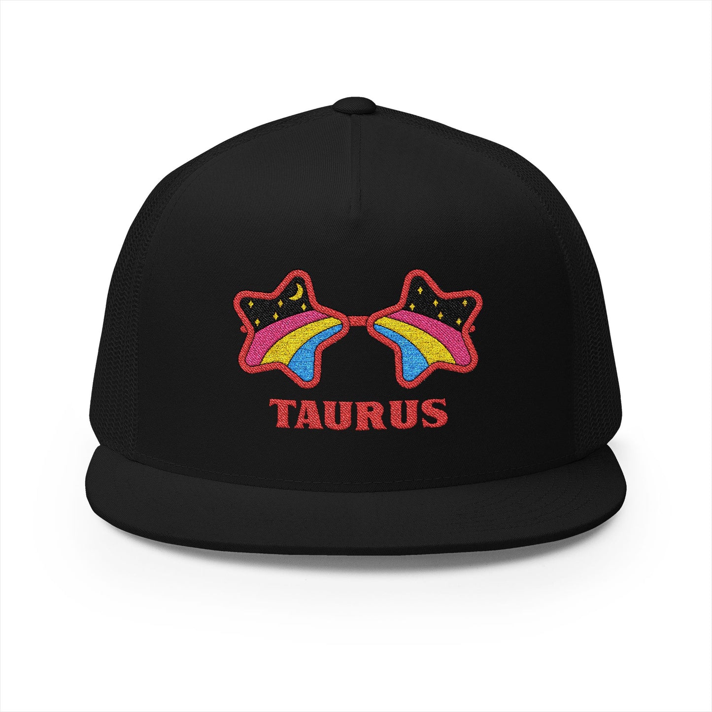 Retro Zodiac Sign Trucker Hat — Taurus