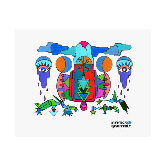 Our Sky Era Abstract Visionary Art Print