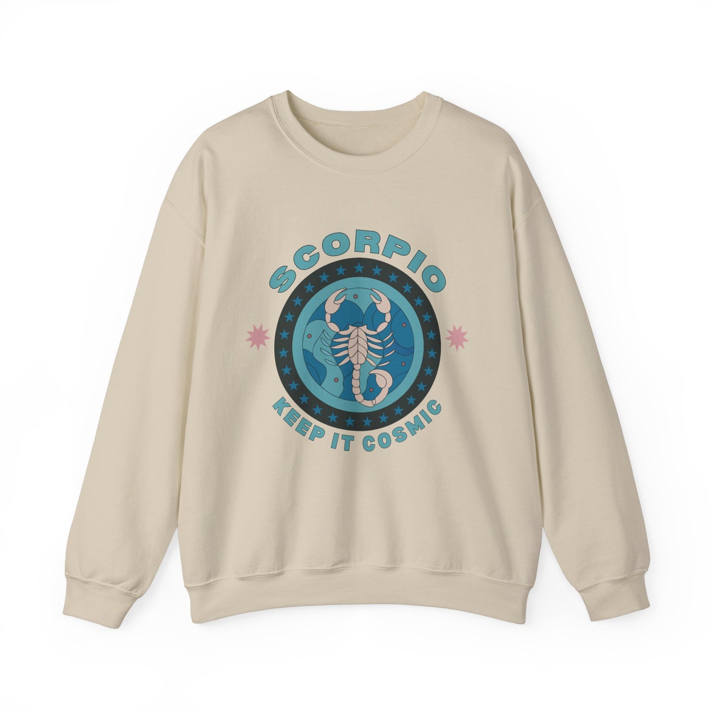 Keep It Cosmic - Retro Star Sign Astro Sweatshirt | Scorpio