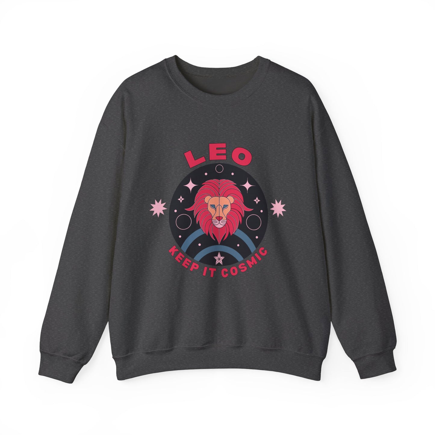 Keep It Cosmic - Retro Star Sign Astro Sweatshirt | Leo