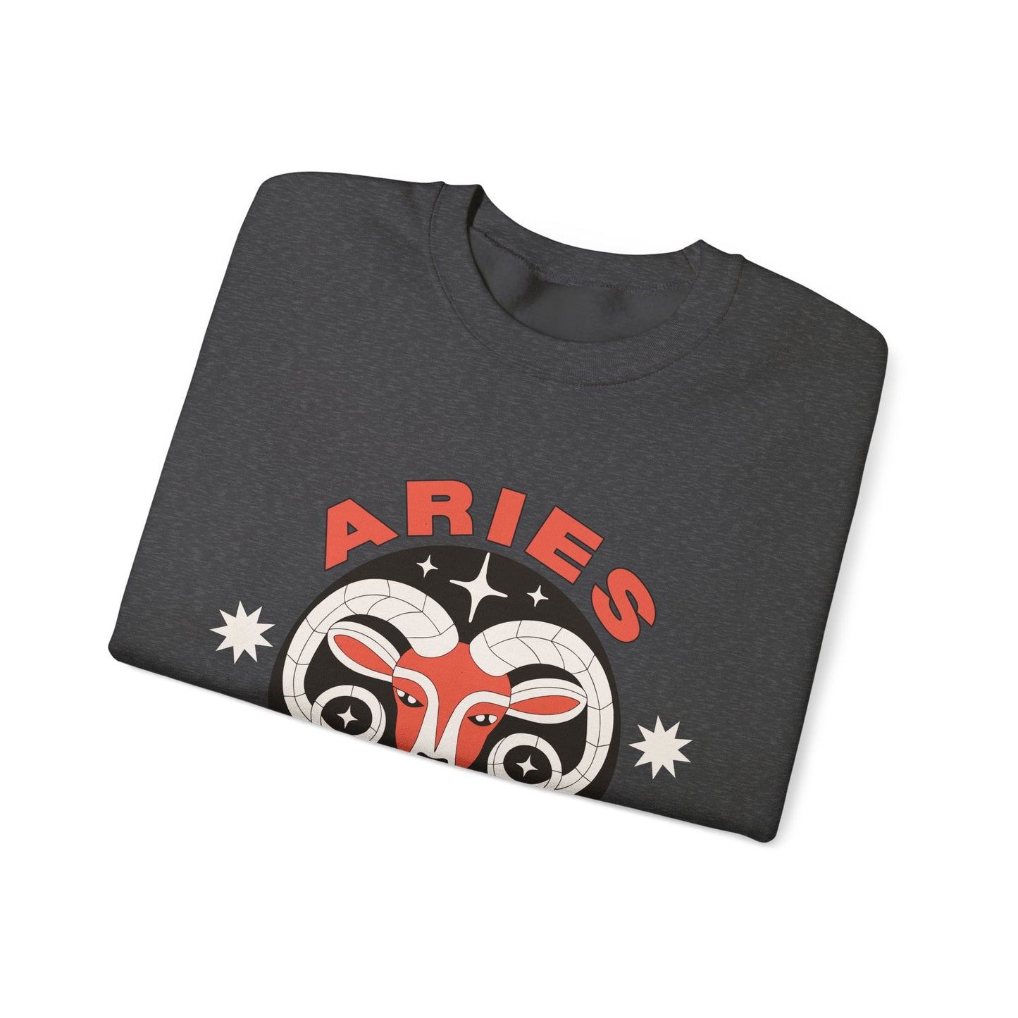 Keep It Cosmic - Retro Star Sign Astro Sweatshirt | Aries