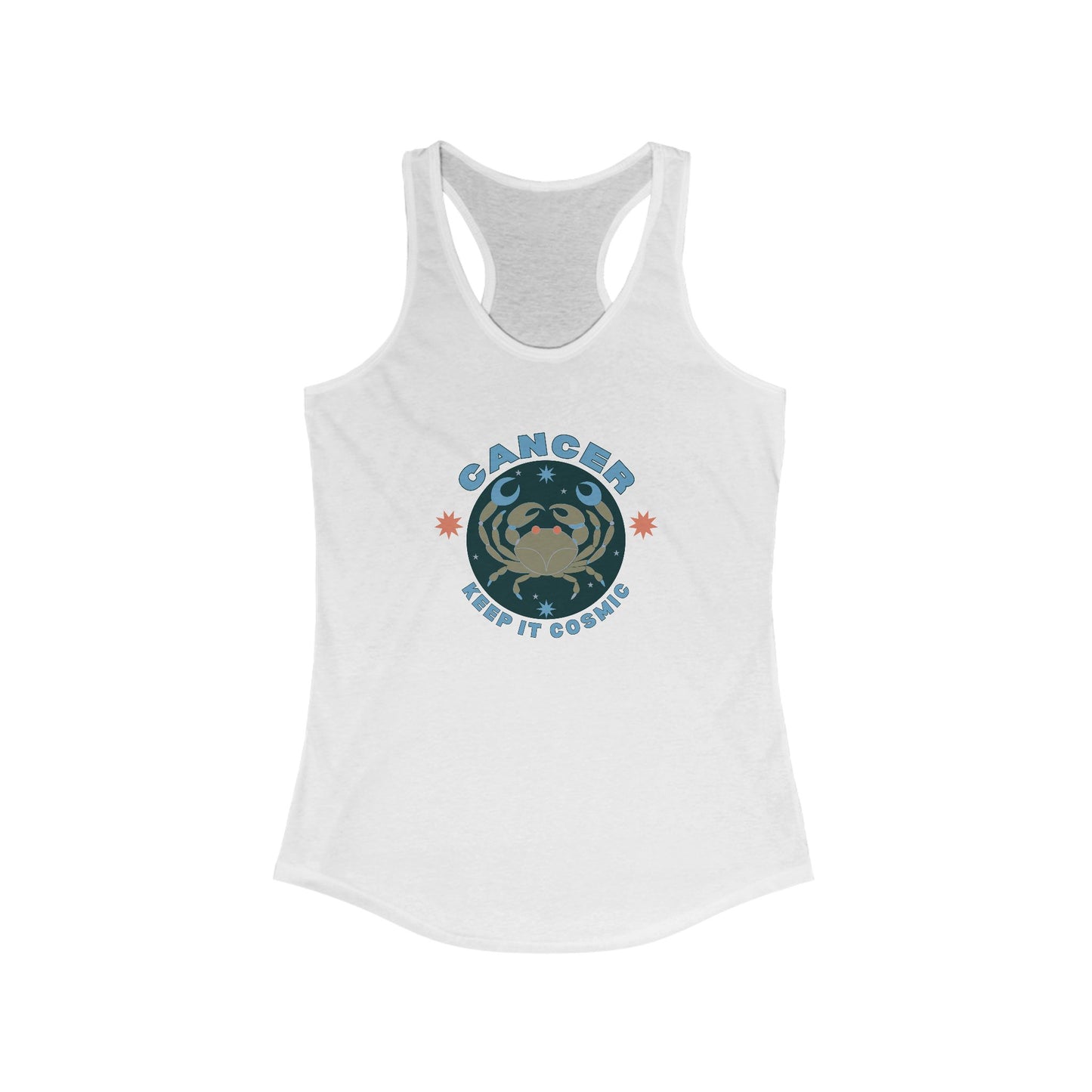 Keep it Cosmic Cancer Retro Astrology Tank