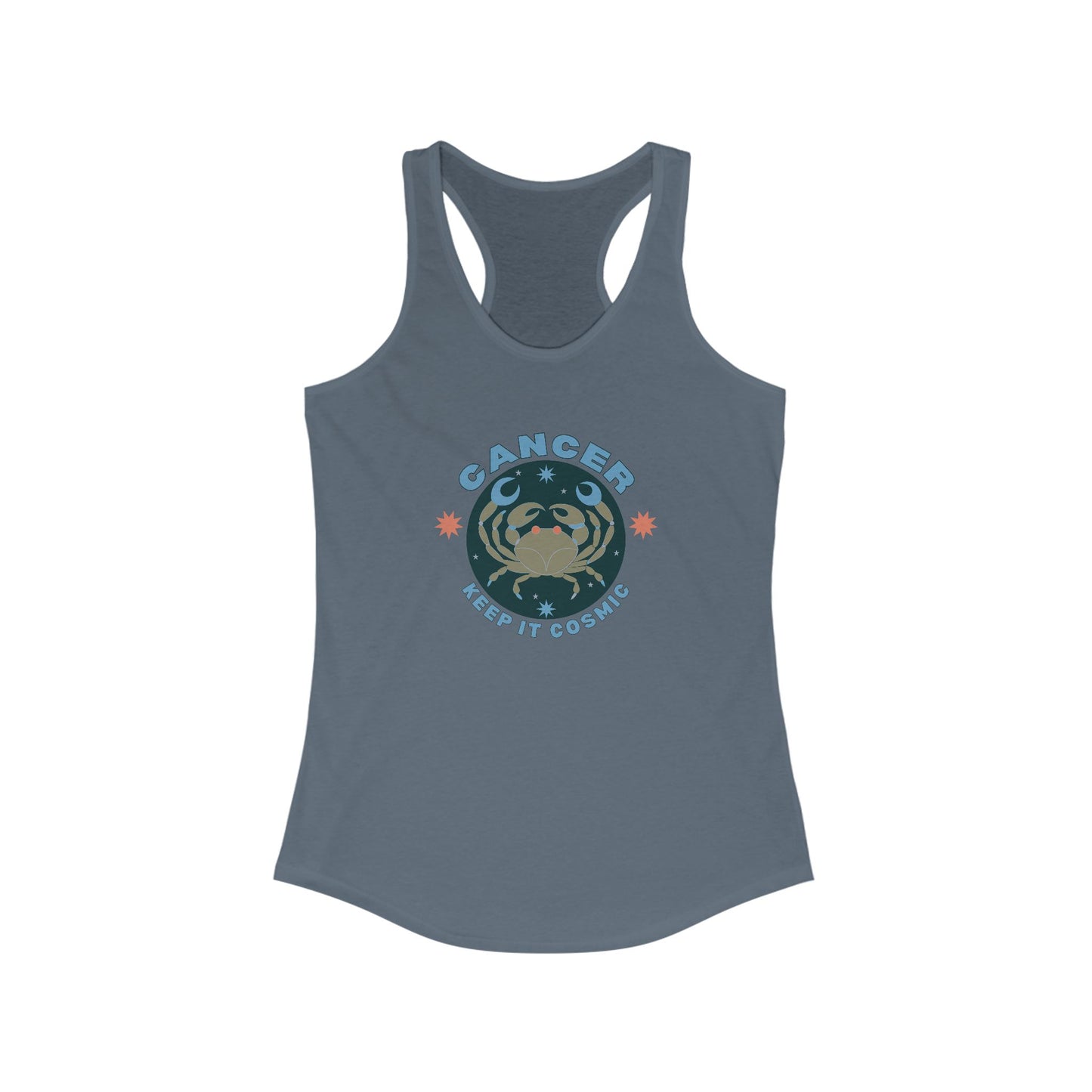 Keep it Cosmic Cancer Retro Astrology Tank