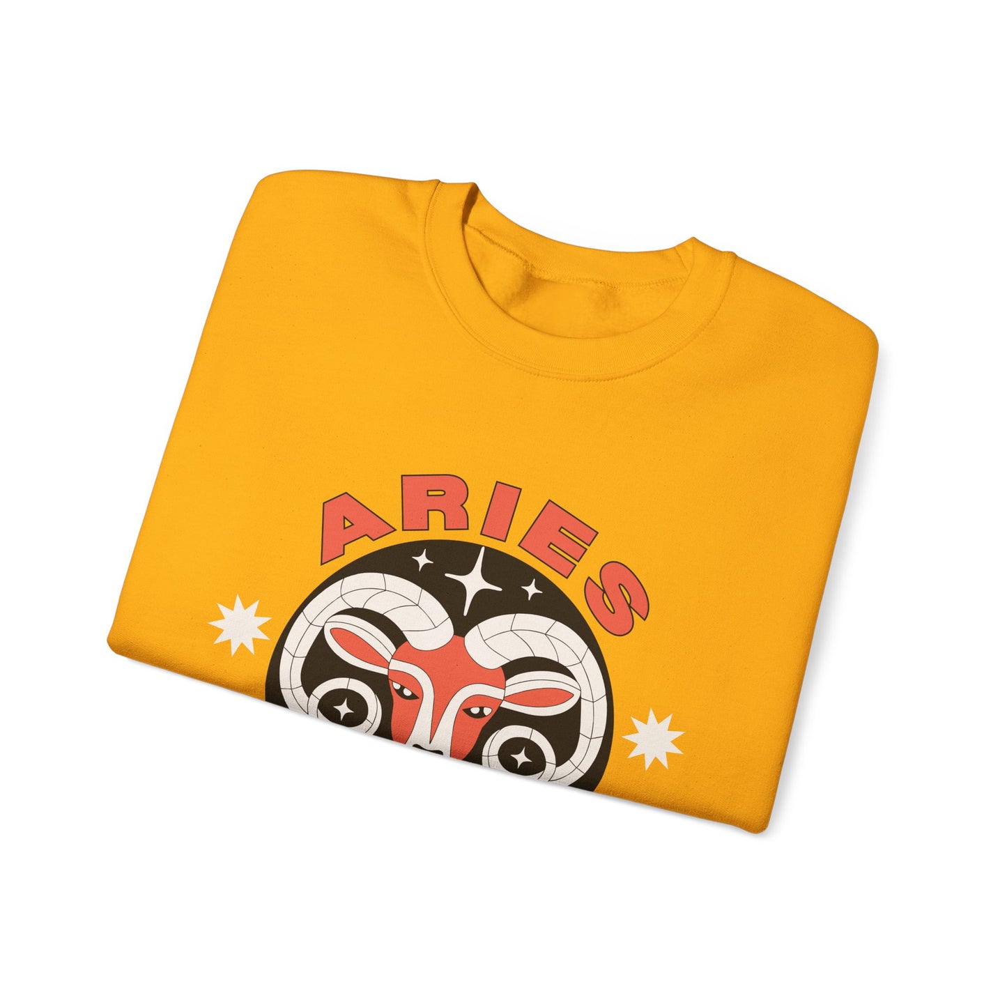 Keep It Cosmic - Retro Star Sign Astro Sweatshirt | Aries