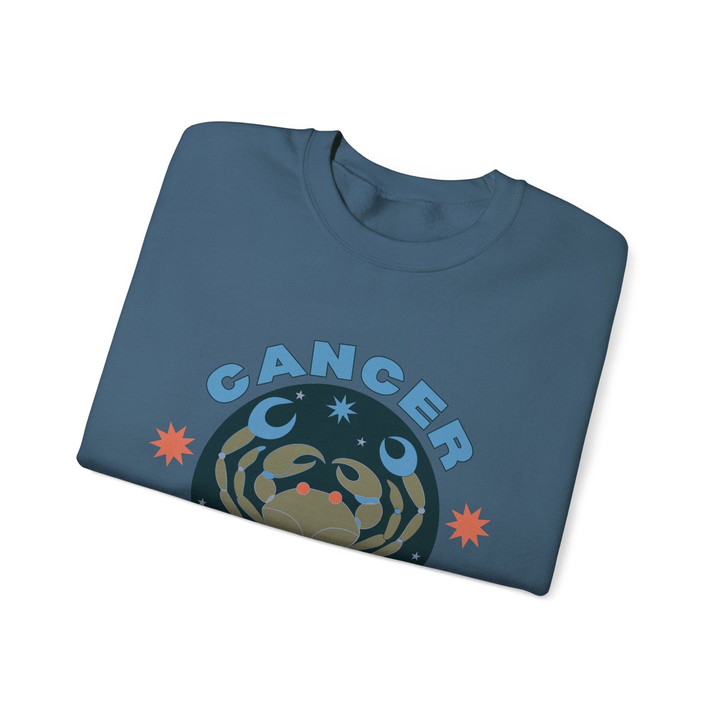 Keep It Cosmic - Retro Star Sign Astro Sweatshirt | Cancer