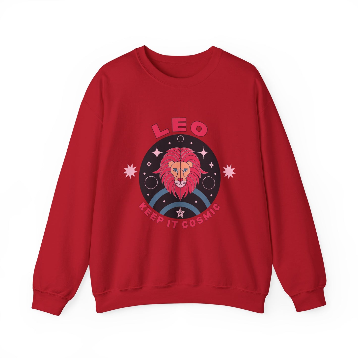 Keep It Cosmic - Retro Star Sign Astro Sweatshirt | Leo
