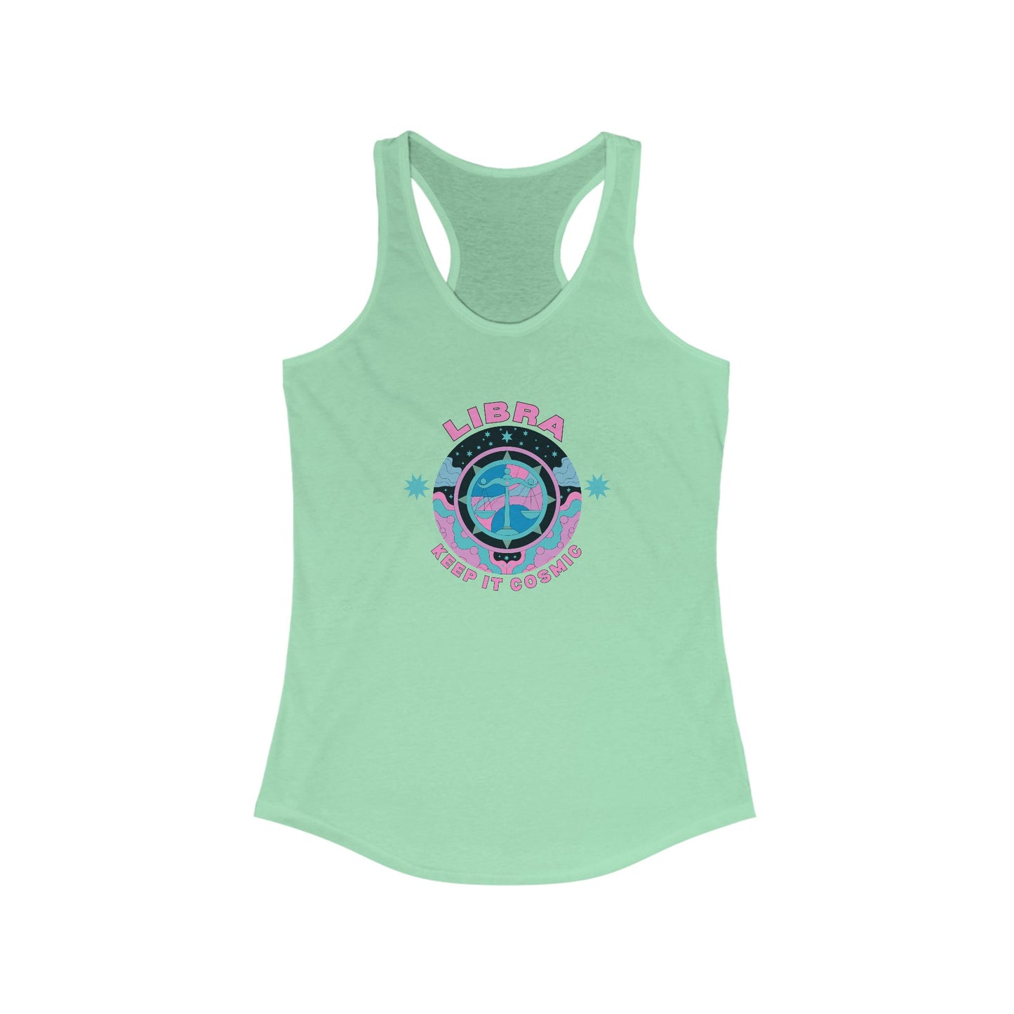 Keep it Cosmic Libra Retro Astrology Tank