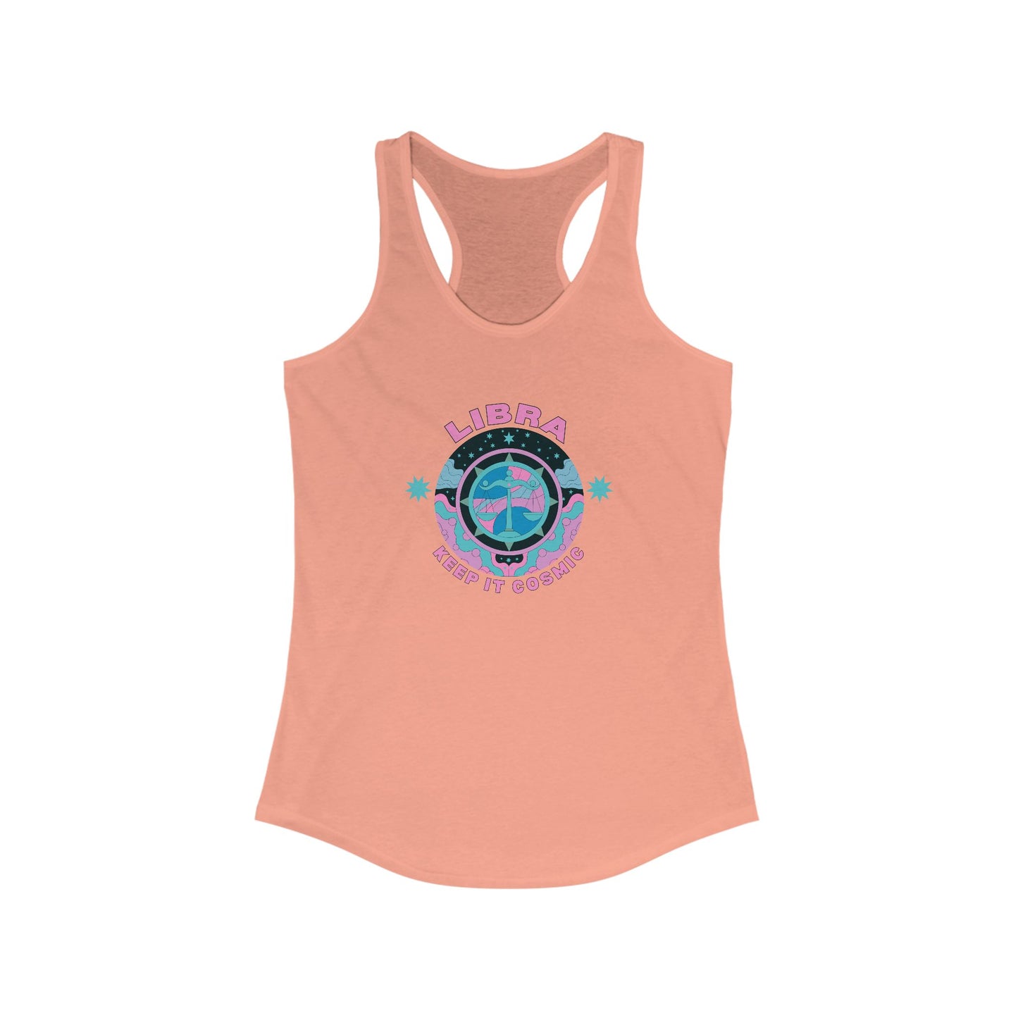 Keep it Cosmic Libra Retro Astrology Tank
