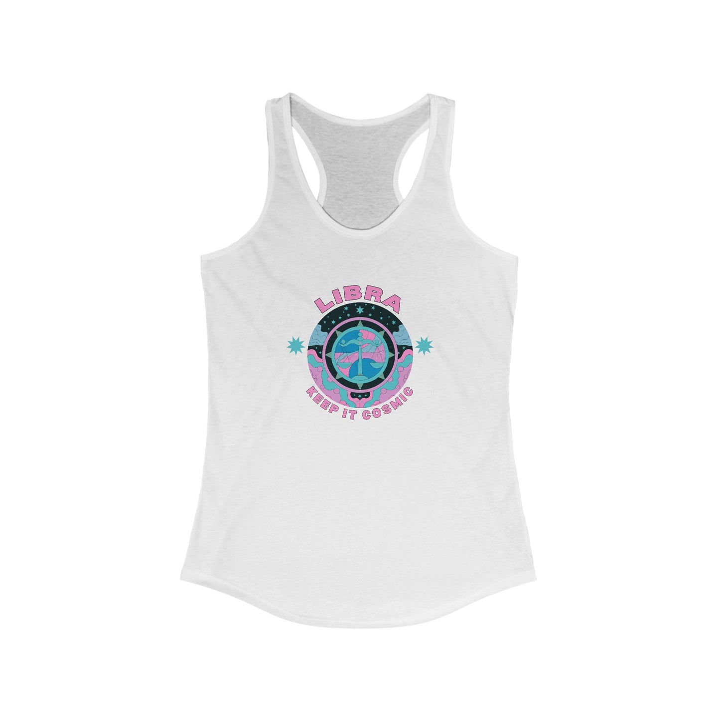 Keep it Cosmic Libra Retro Astrology Tank
