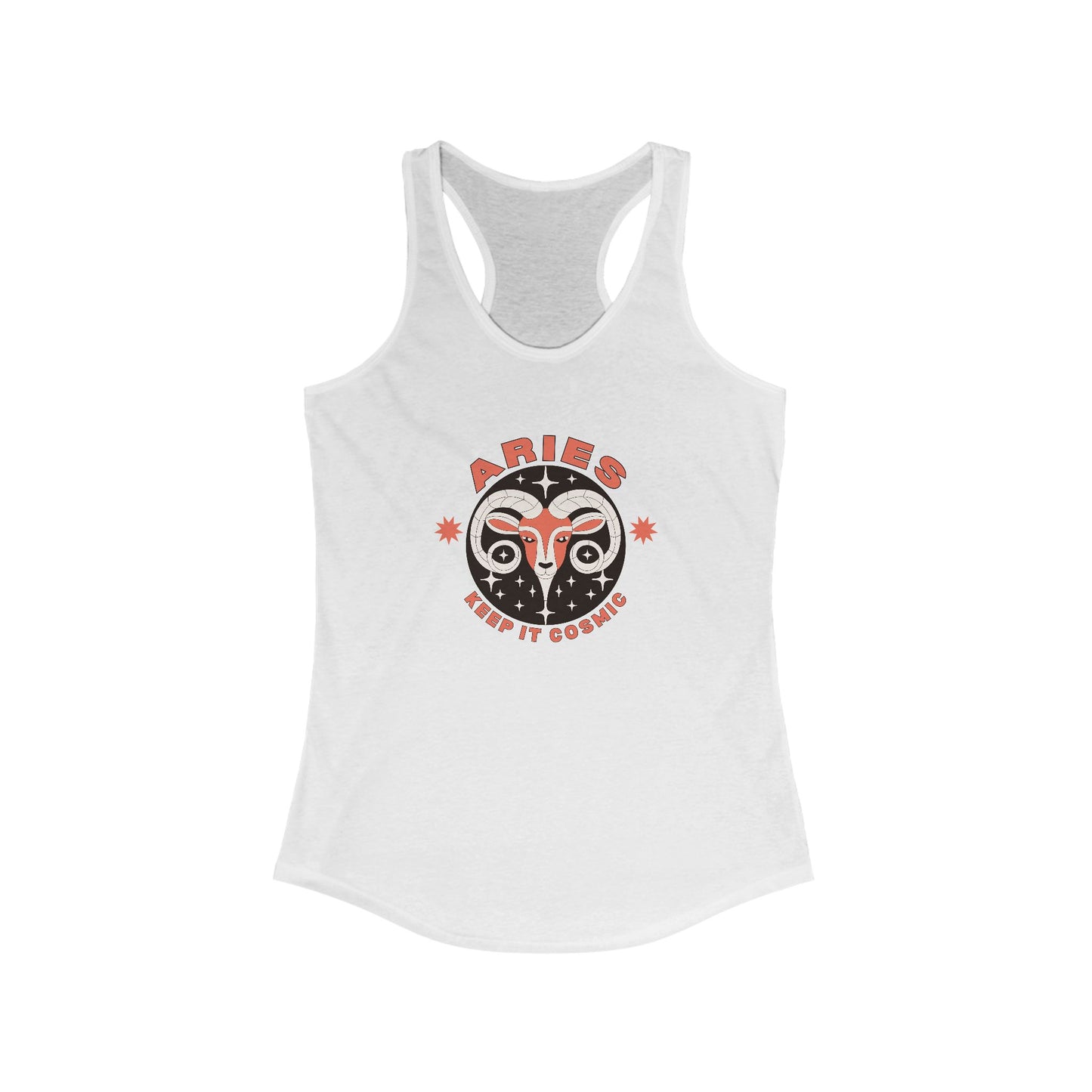Keep it Cosmic Retro Aries Astrology Tank