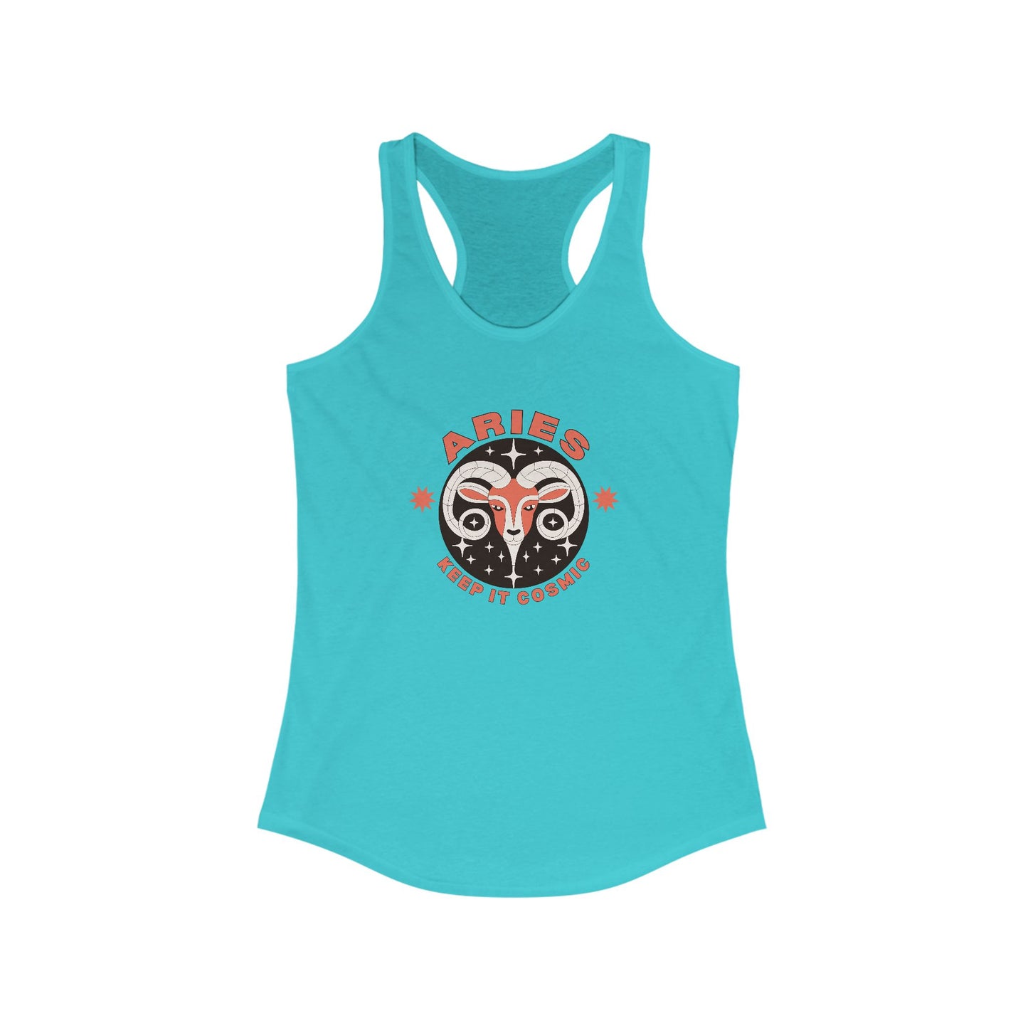 Keep it Cosmic Retro Aries Astrology Tank