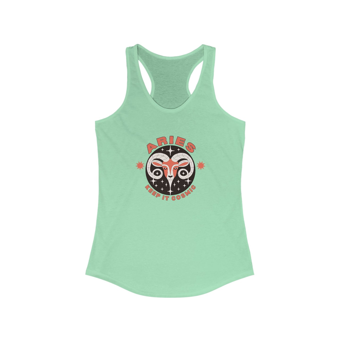 Keep it Cosmic Retro Aries Astrology Tank