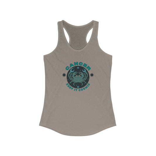 Keep it Cosmic Cancer Retro Astrology Tank