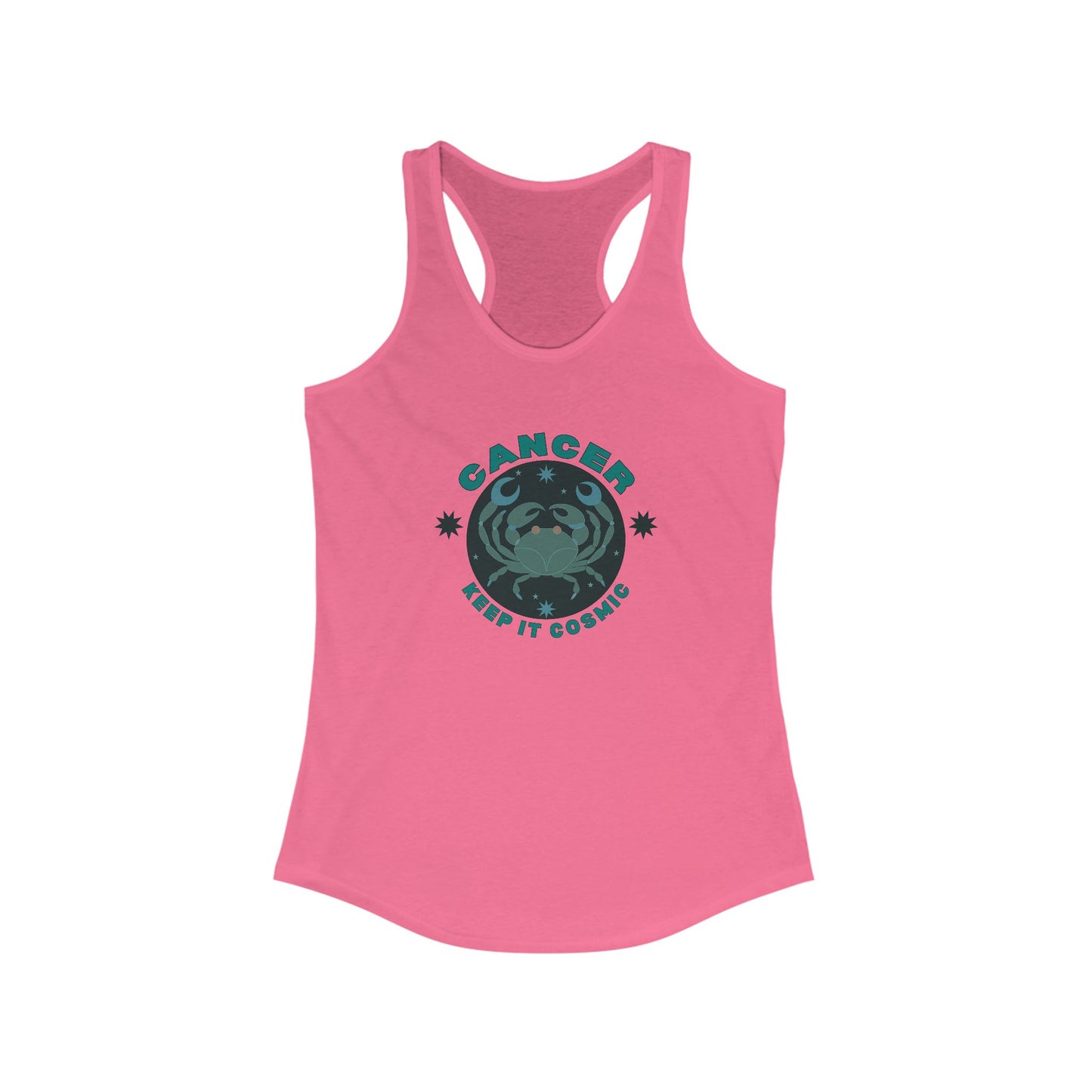 Keep it Cosmic Cancer Retro Astrology Tank