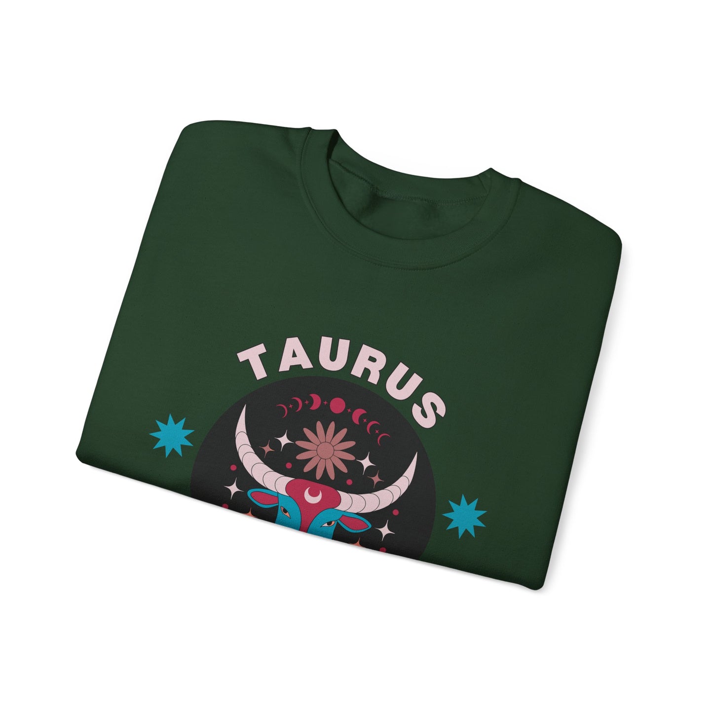 Keep It Cosmic - Retro Star Sign Astro Sweatshirt | Taurus