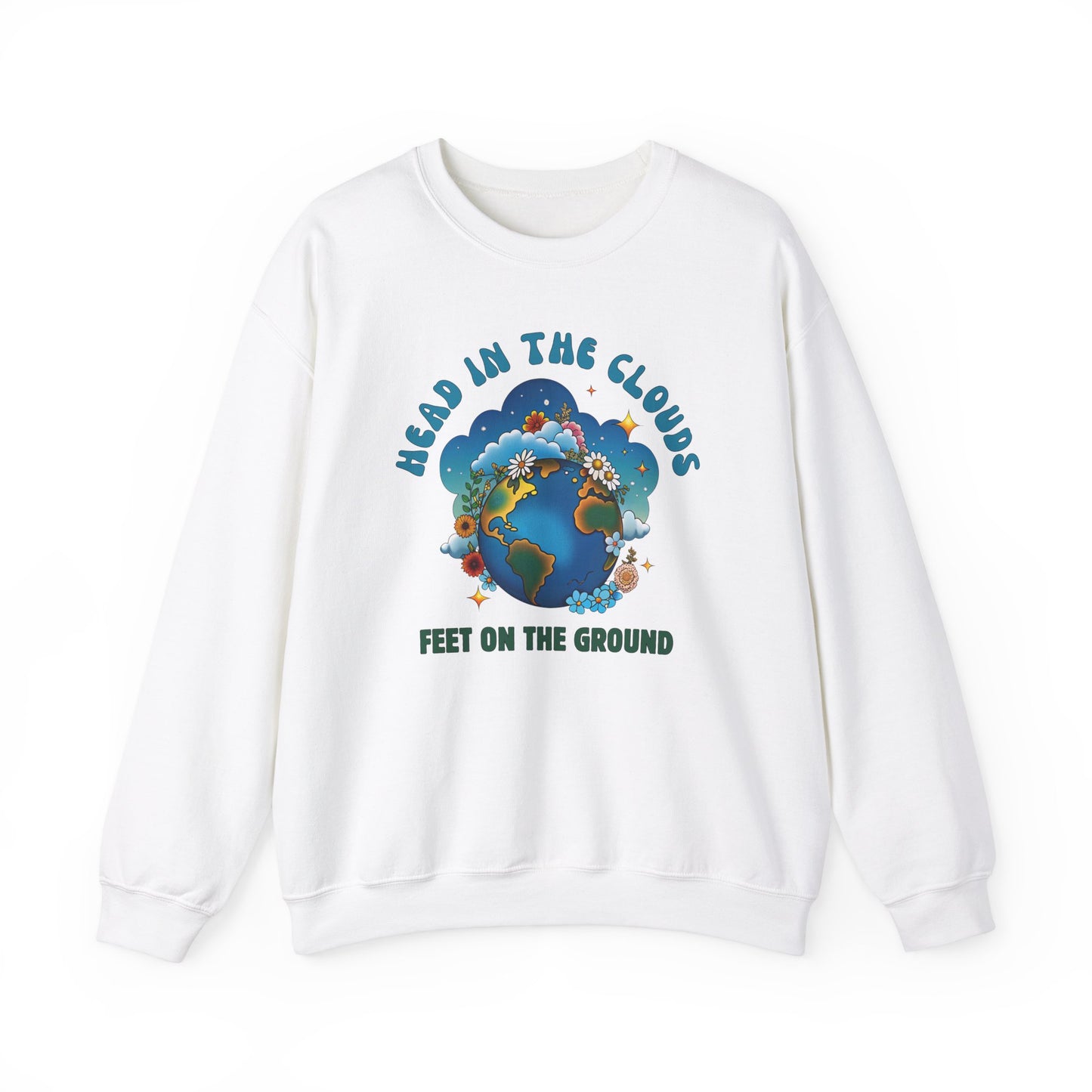 Grounded Dreamer | Airy Edition – Retro Dreamy Sweatshirt in Soft Hues