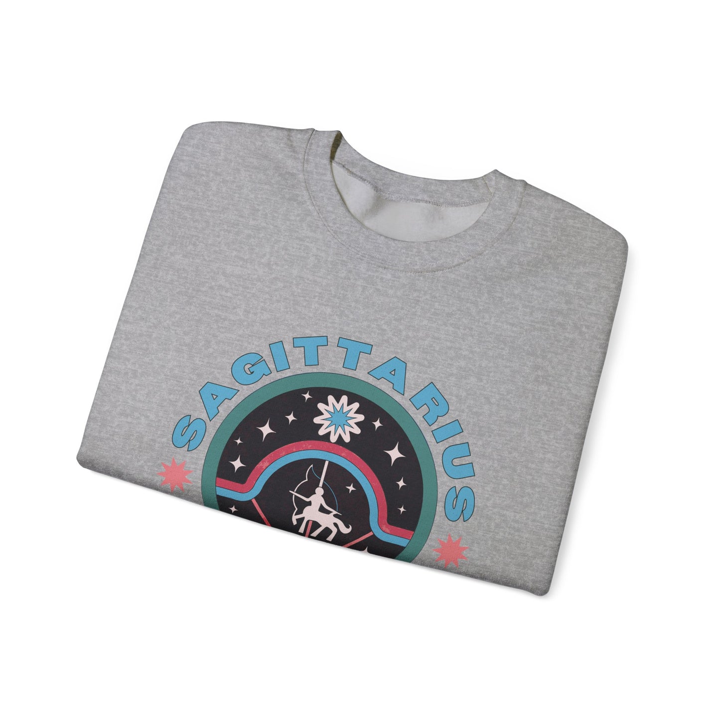 Keep It Cosmic - Retro Star Sign Astro Sweatshirt | Sagittarius