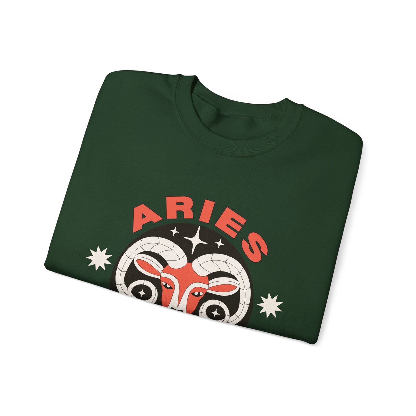Keep It Cosmic - Retro Star Sign Astro Sweatshirt | Aries