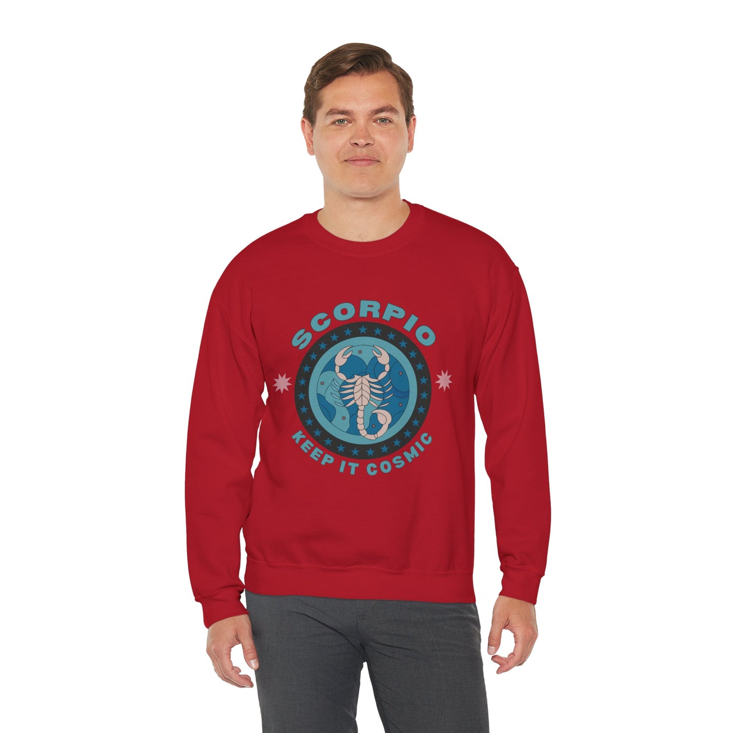 Keep It Cosmic - Retro Star Sign Astro Sweatshirt | Scorpio