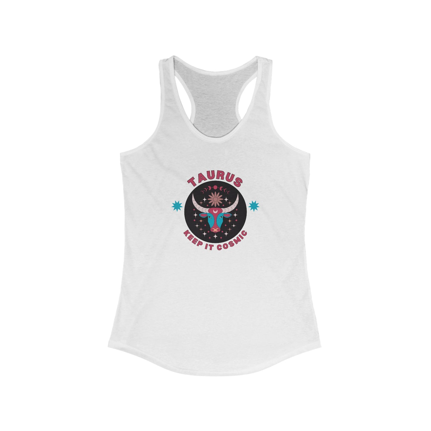 Keep it Cosmic Retro Taurus Astrology Tank
