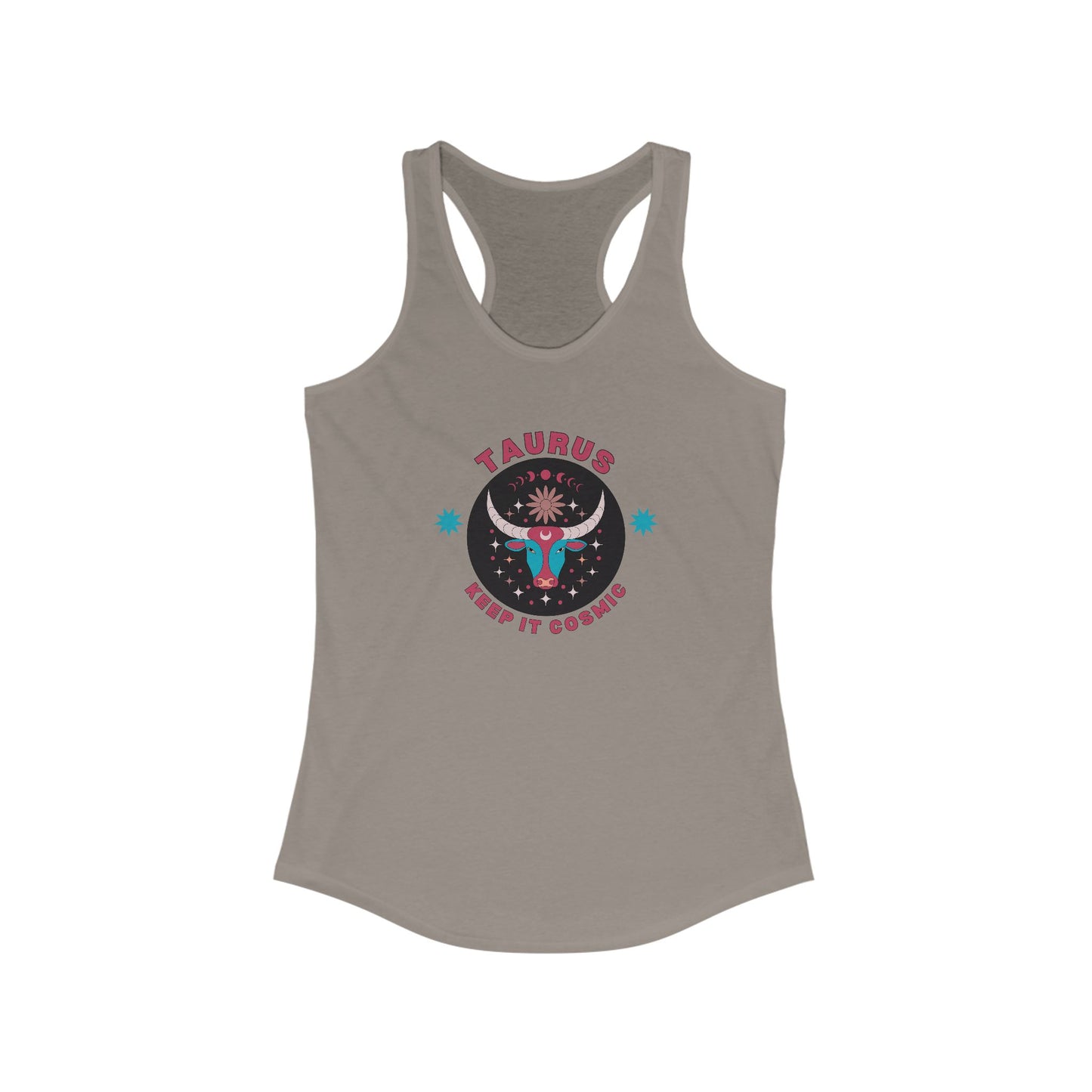 Keep it Cosmic Retro Taurus Astrology Tank