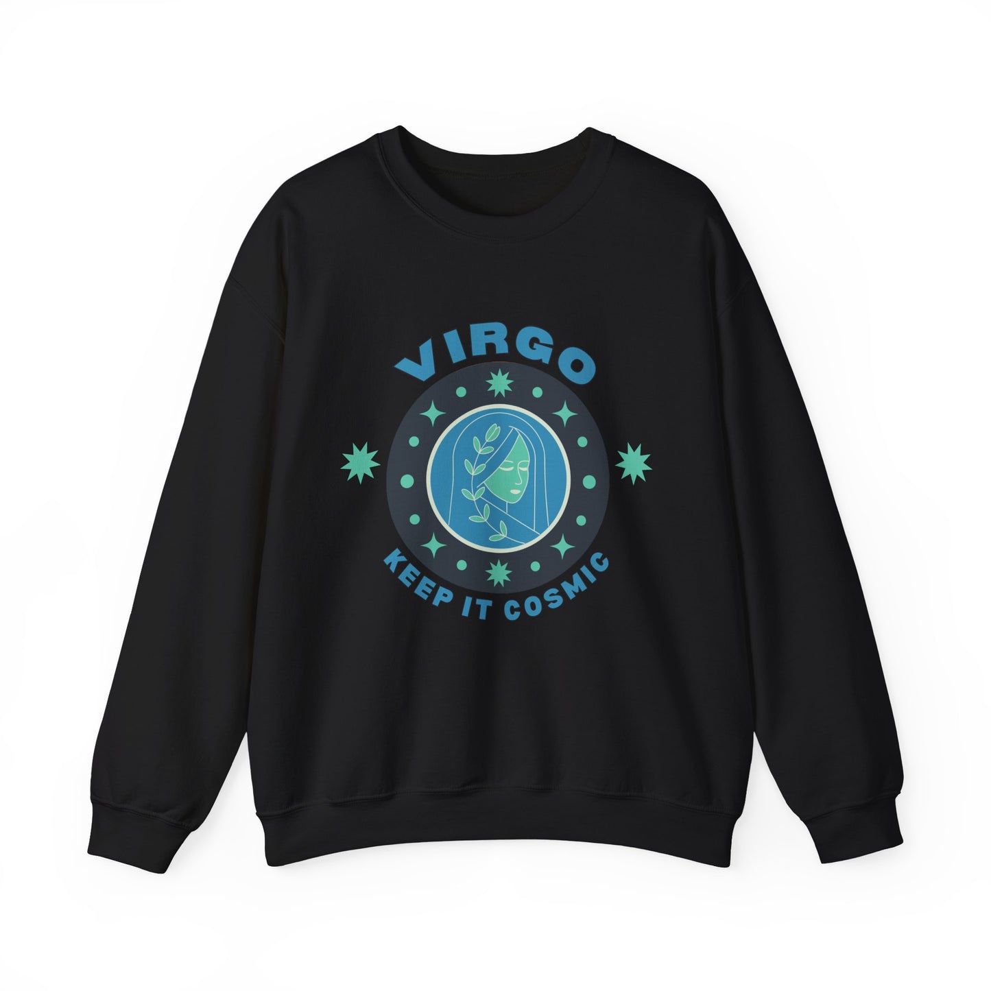 Keep It Cosmic - Retro Star Sign Astro Sweatshirt | Virgo