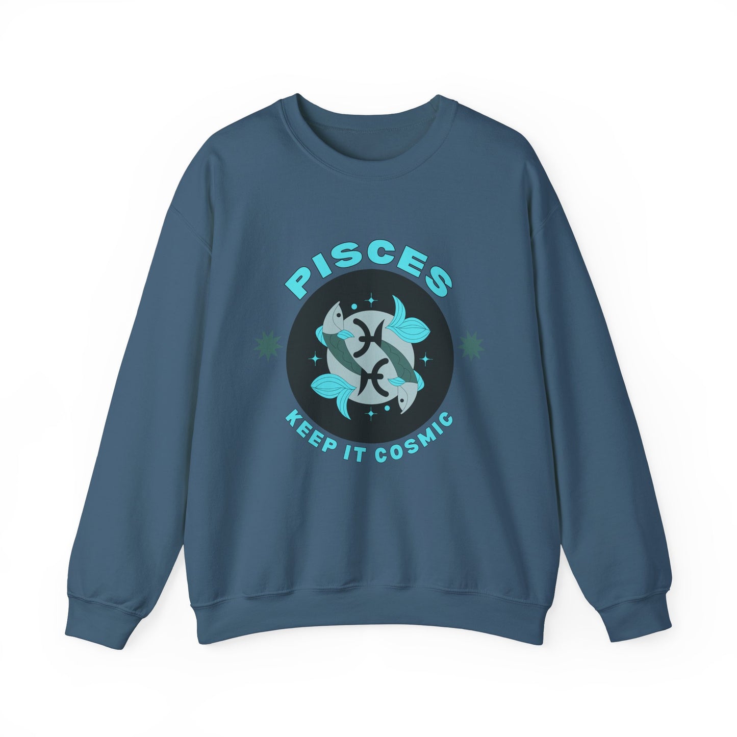 Keep It Cosmic - Retro Star Sign Astro Sweatshirt | Pisces