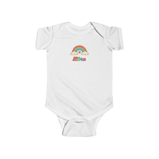 Cosmic Cutie Libra Zodiac Onesie | Astrology Cotton Baby Bodysuit