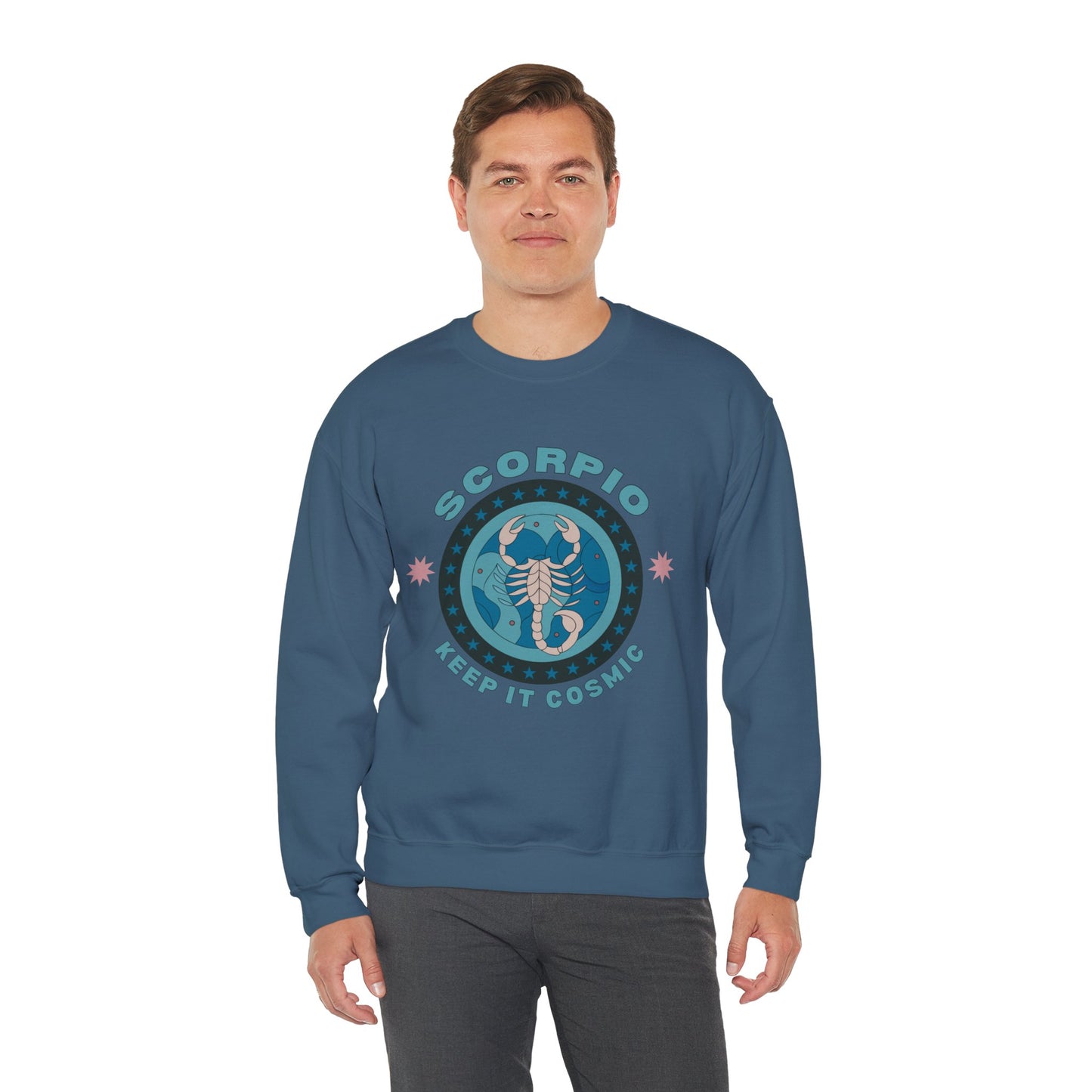Keep It Cosmic - Retro Star Sign Astro Sweatshirt | Scorpio