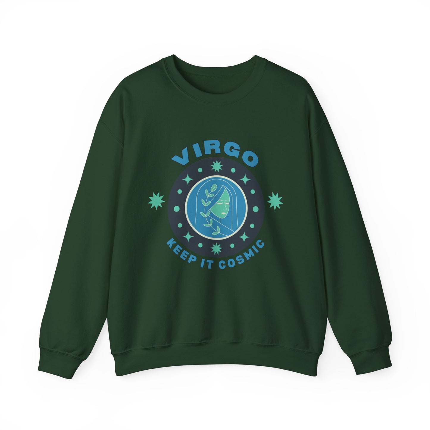 Keep It Cosmic - Retro Star Sign Astro Sweatshirt | Virgo