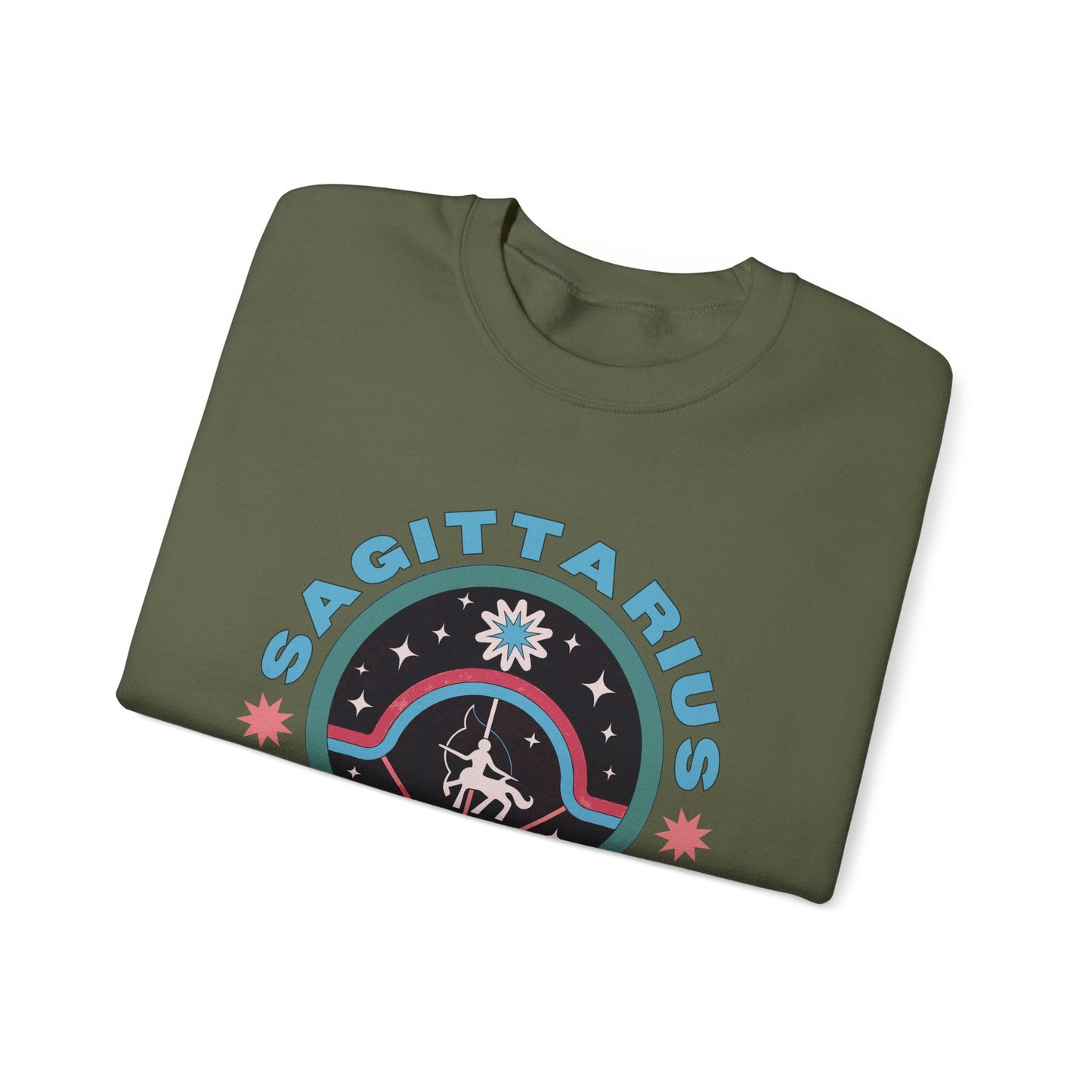 Keep It Cosmic - Retro Star Sign Astro Sweatshirt | Sagittarius