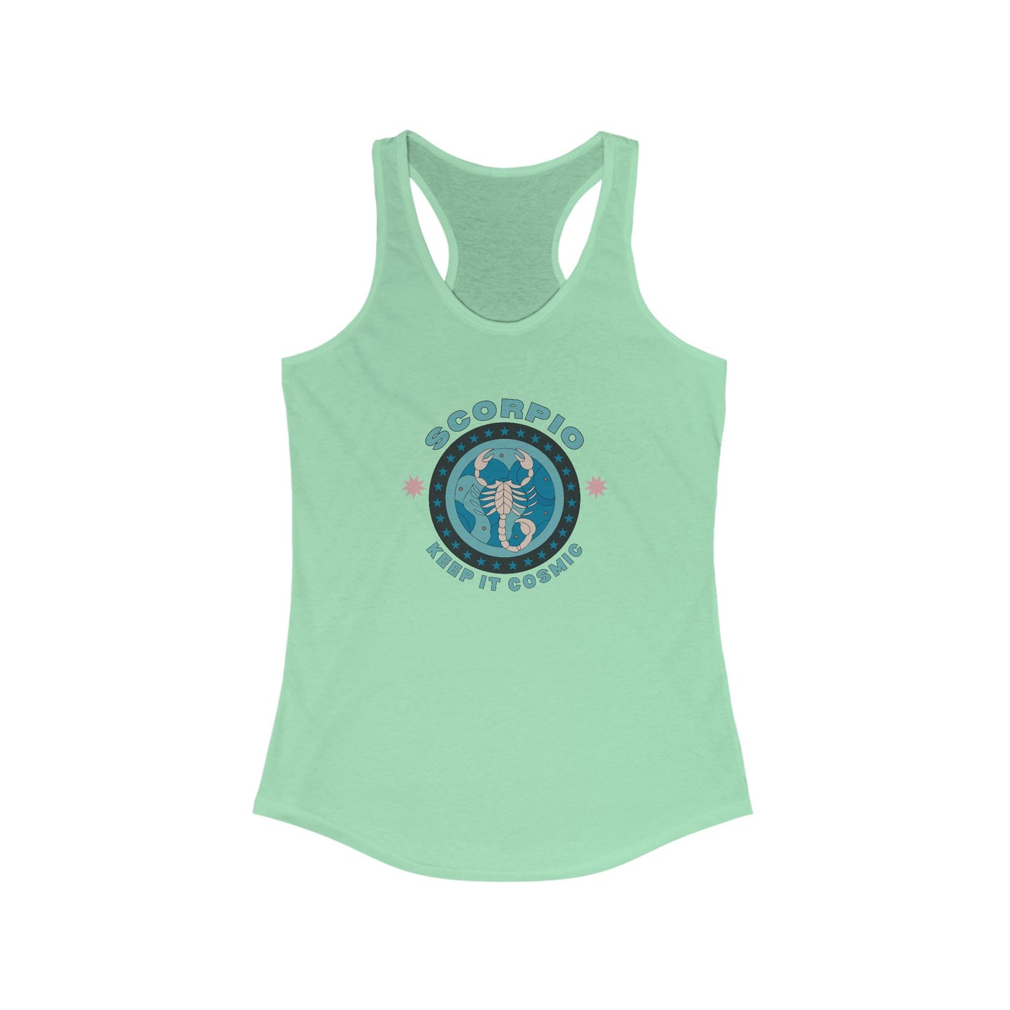 Keep it Cosmic Scorpio Retro Astrology Tank