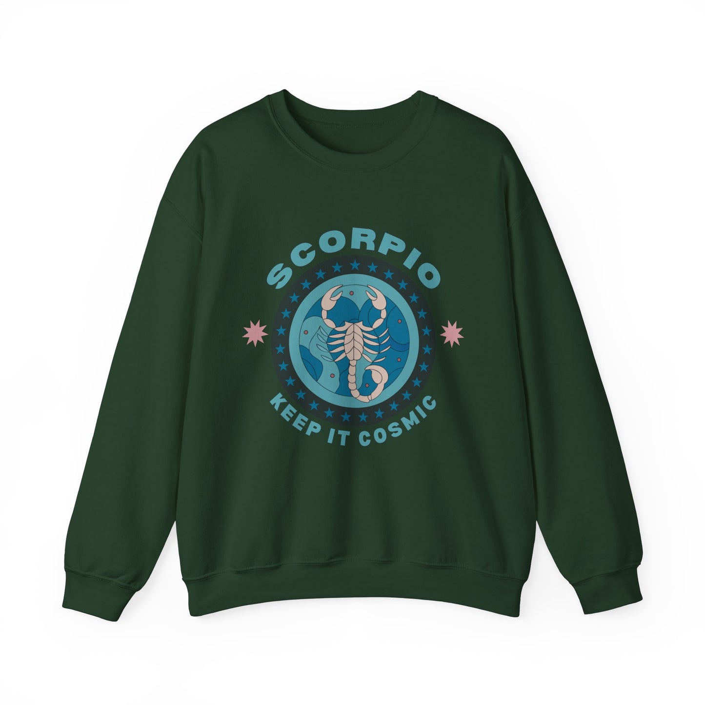 Keep It Cosmic - Retro Star Sign Astro Sweatshirt | Scorpio