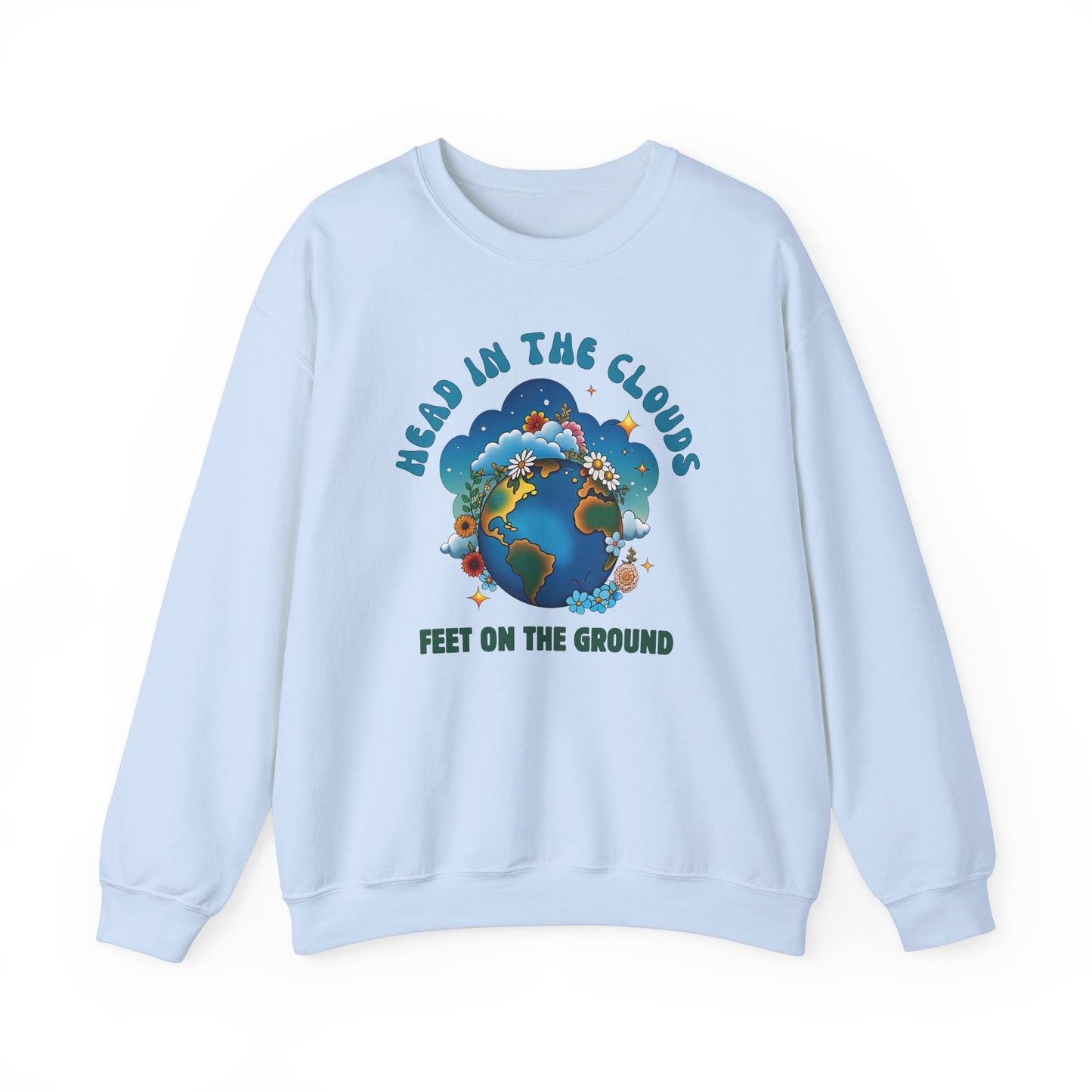 Grounded Dreamer | Airy Edition – Retro Dreamy Sweatshirt in Soft Hues