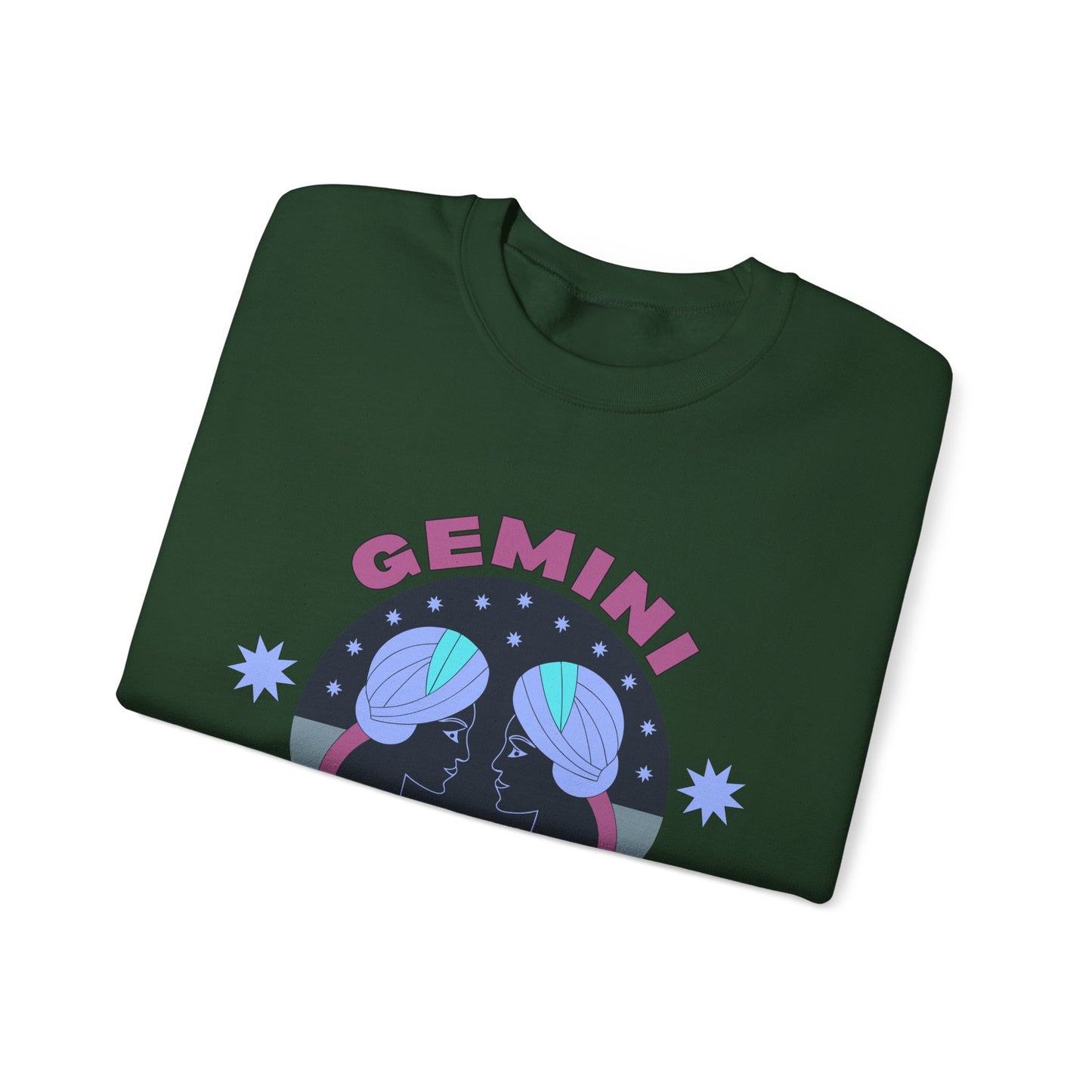 Keep It Cosmic - Retro Star Sign Astro Sweatshirt | Gemini