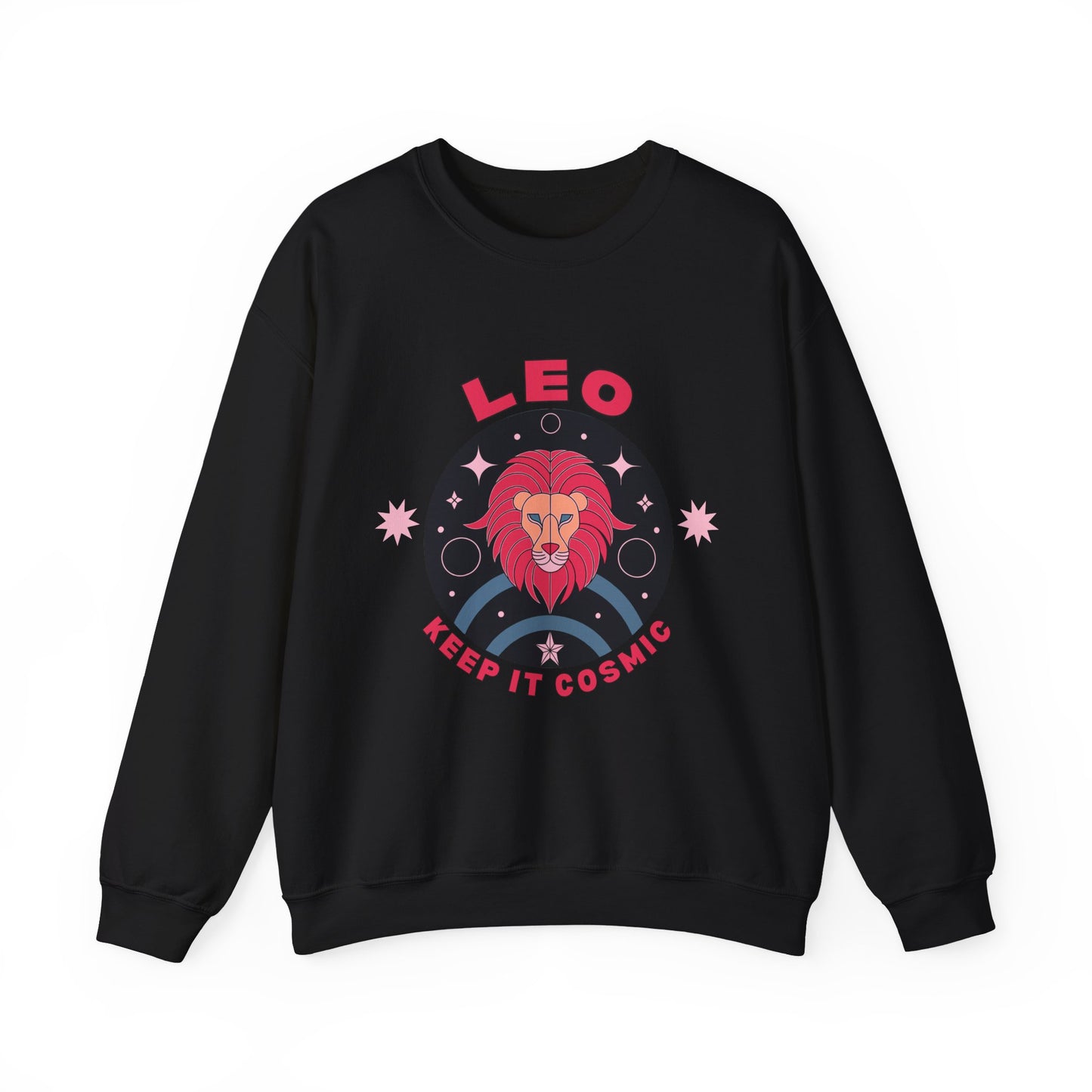 Keep It Cosmic - Retro Star Sign Astro Sweatshirt | Leo