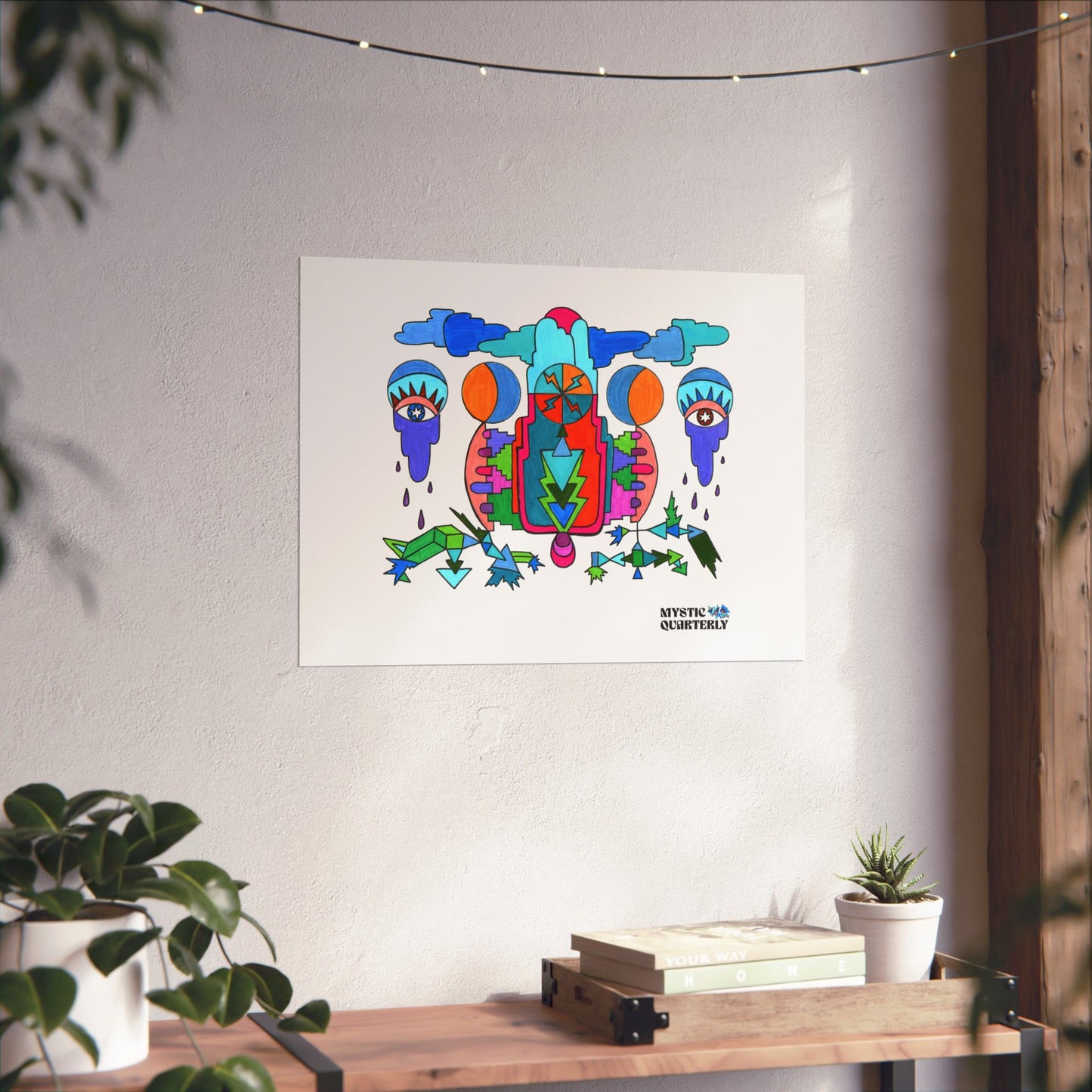 Our Sky Era Abstract Visionary Art Print