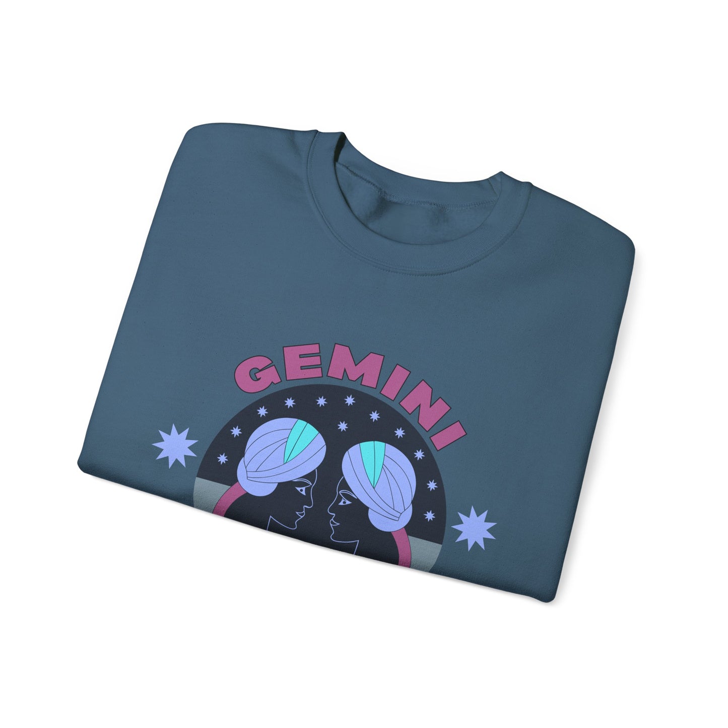 Keep It Cosmic - Retro Star Sign Astro Sweatshirt | Gemini