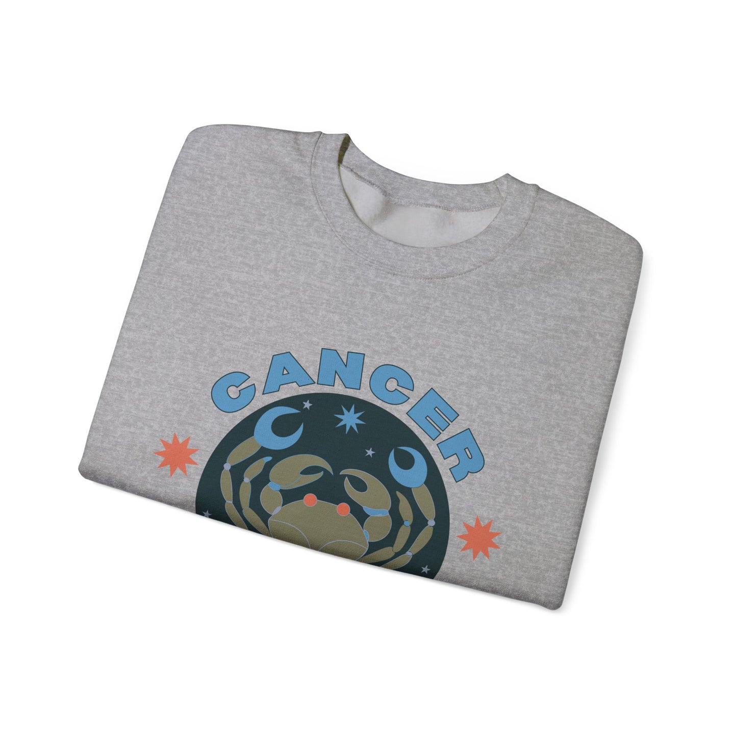 Keep It Cosmic - Retro Star Sign Astro Sweatshirt | Cancer