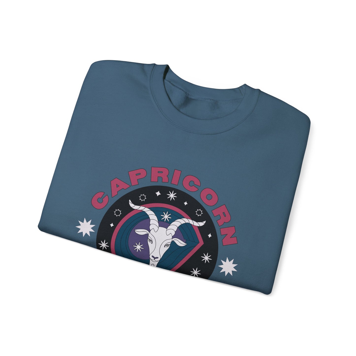 Keep It Cosmic - Retro Star Sign Astro Sweatshirt | Capricorn