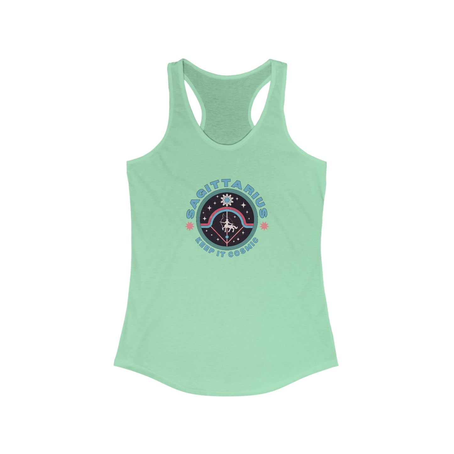 Keep it Cosmic Retro Sagittarius Astrology Tank