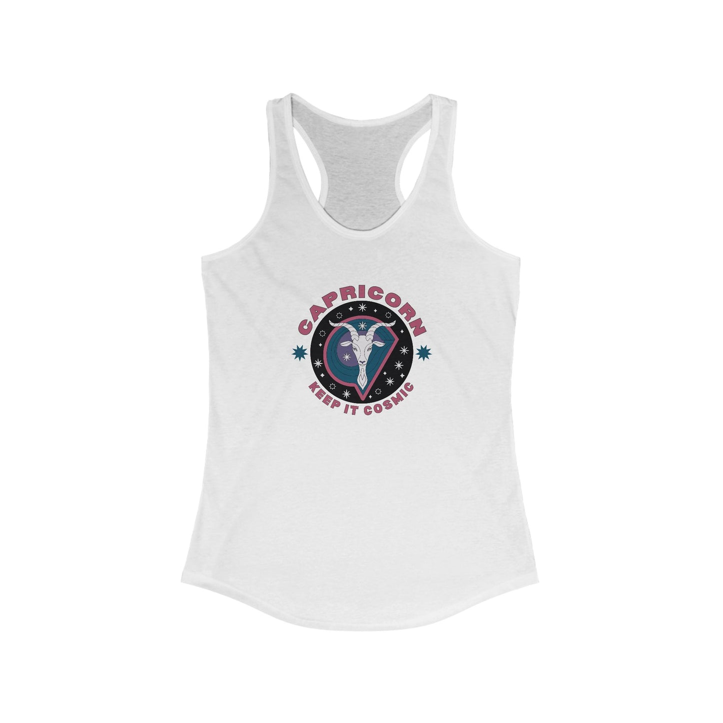 Keep it Cosmic Capricorn Retro Astrology Tank