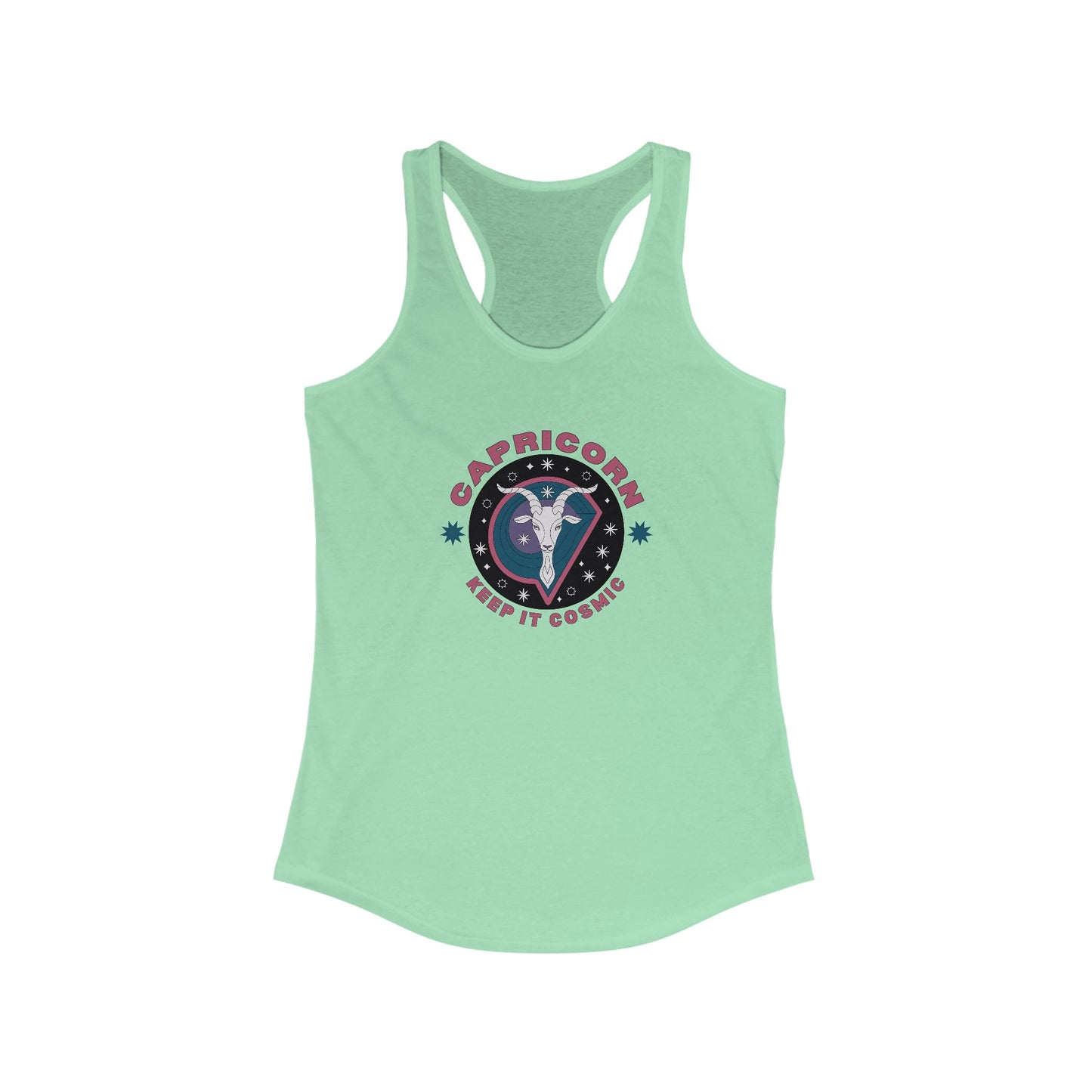 Keep it Cosmic Capricorn Retro Astrology Tank