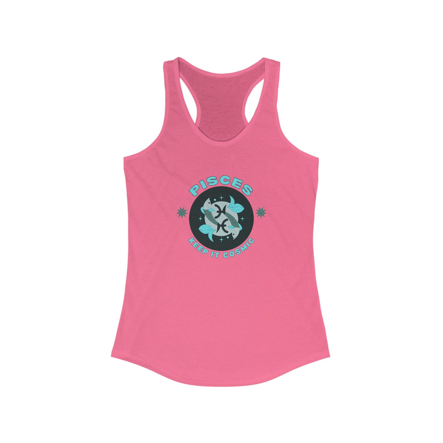 Keep it Cosmic Pisces Retro Astrology Tank